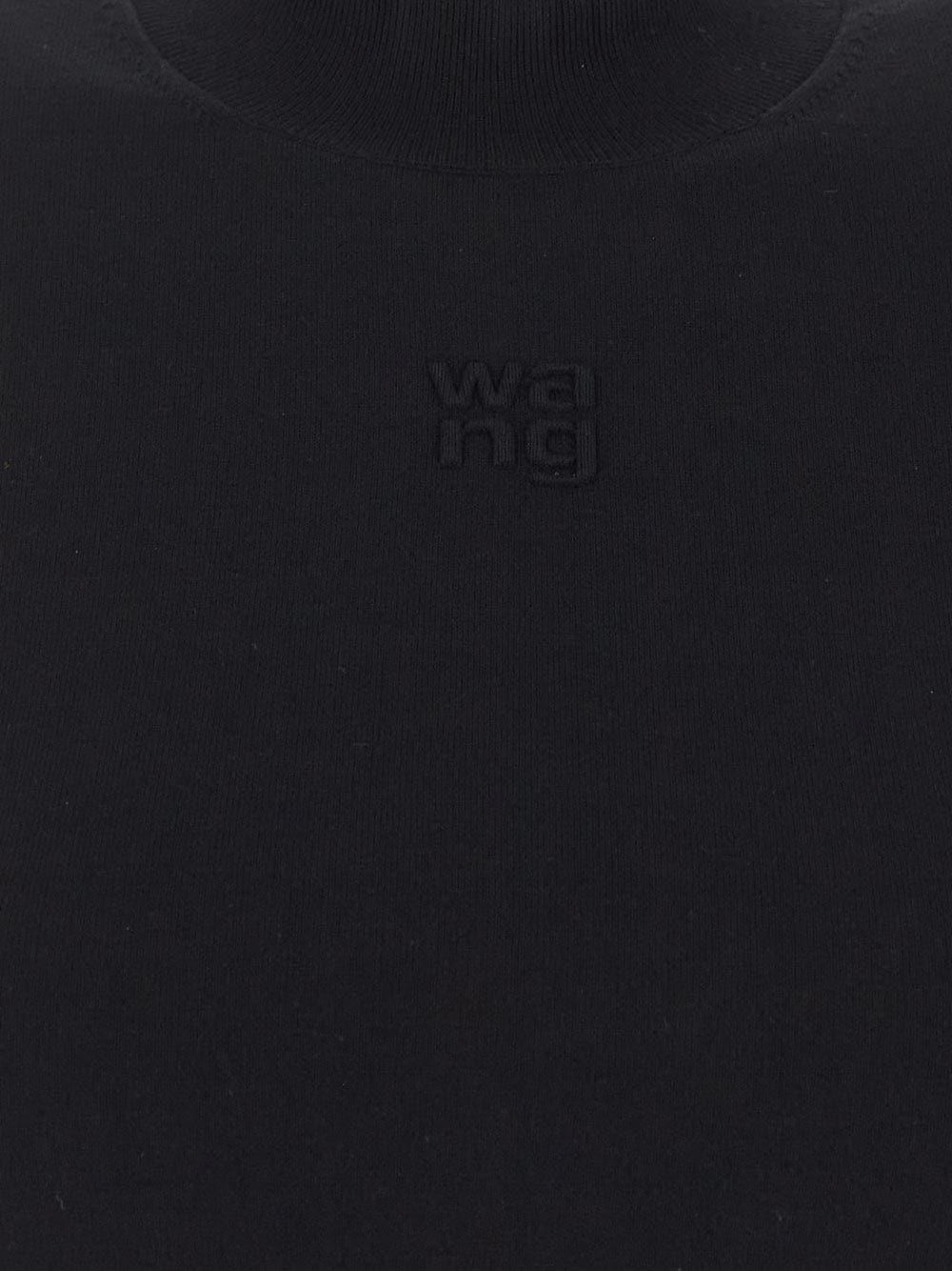 Oluxury T By Alexander Wang Mock Neck Top