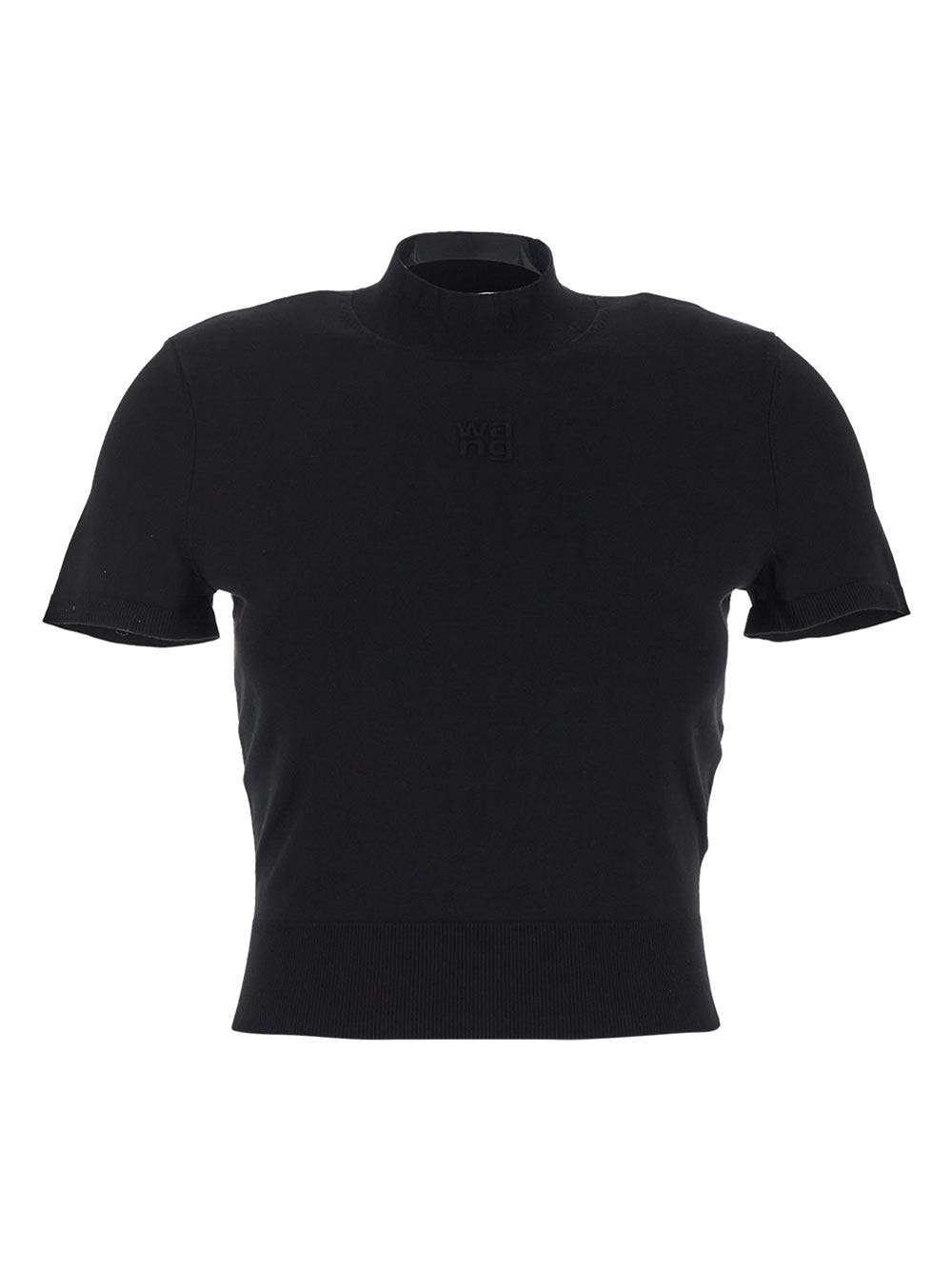 Oluxury T By Alexander Wang Mock Neck Top
