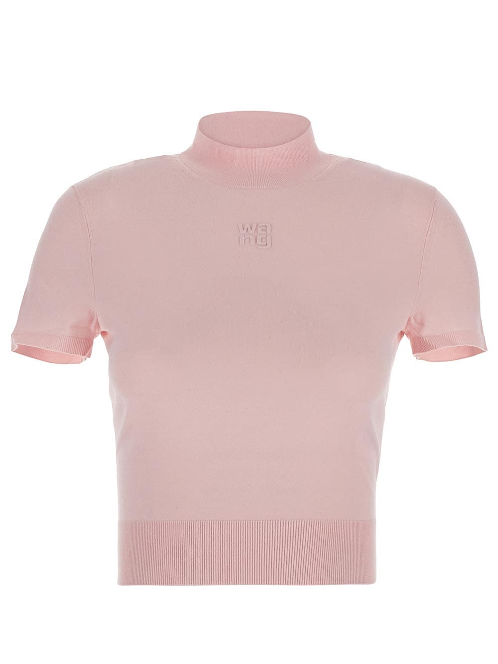 Oluxury T By Alexander Wang Mock Neck Top