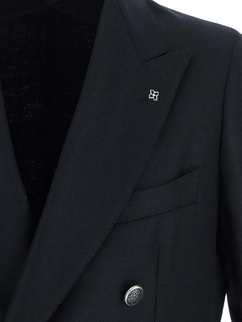 Oluxury Tagliatore Double-Breasted Blazer