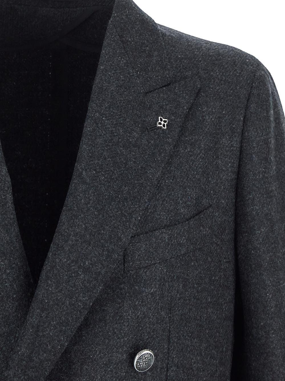 Oluxury Tagliatore Double-Breasted Blazer