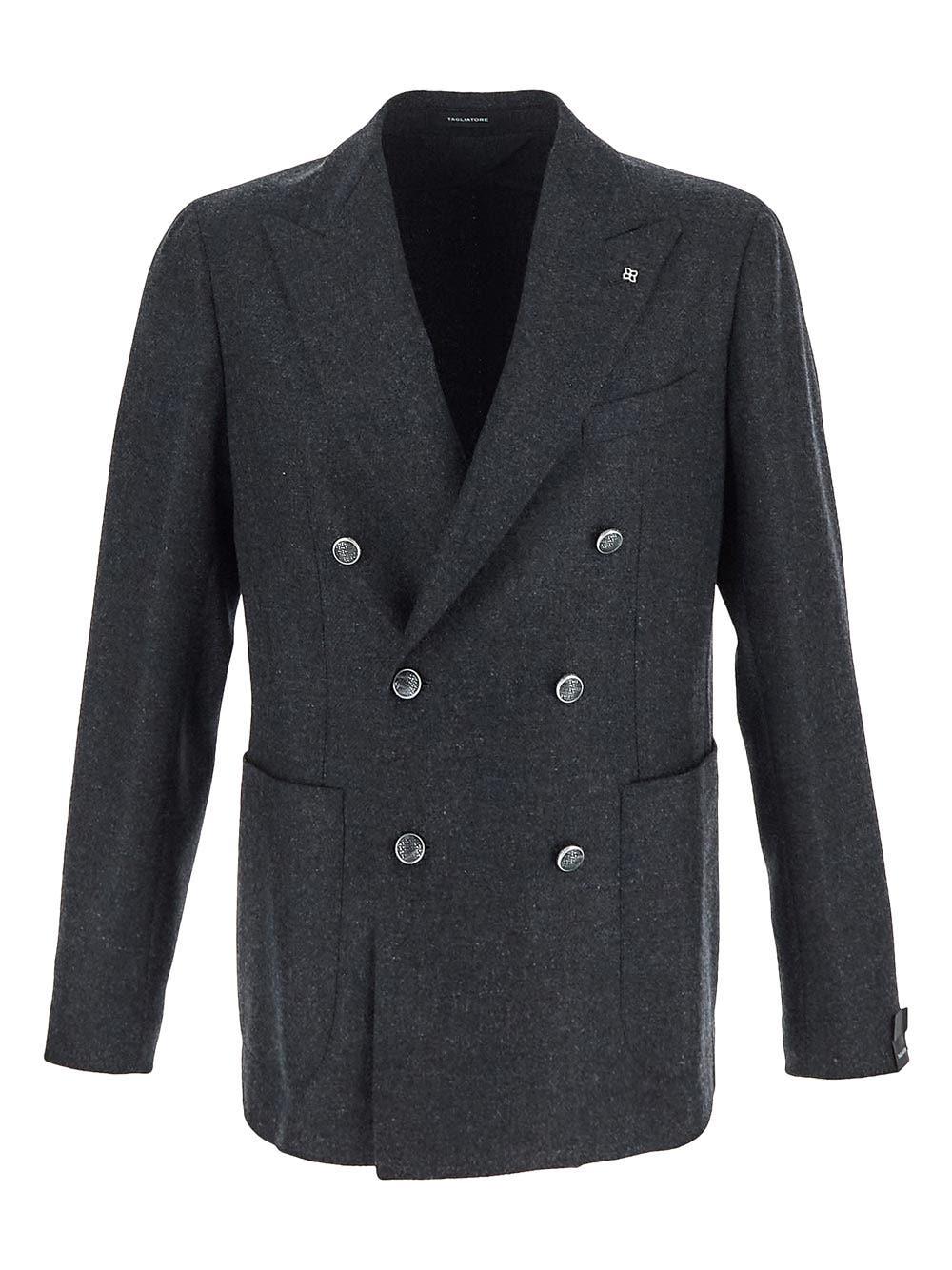 Oluxury Tagliatore Double-Breasted Blazer