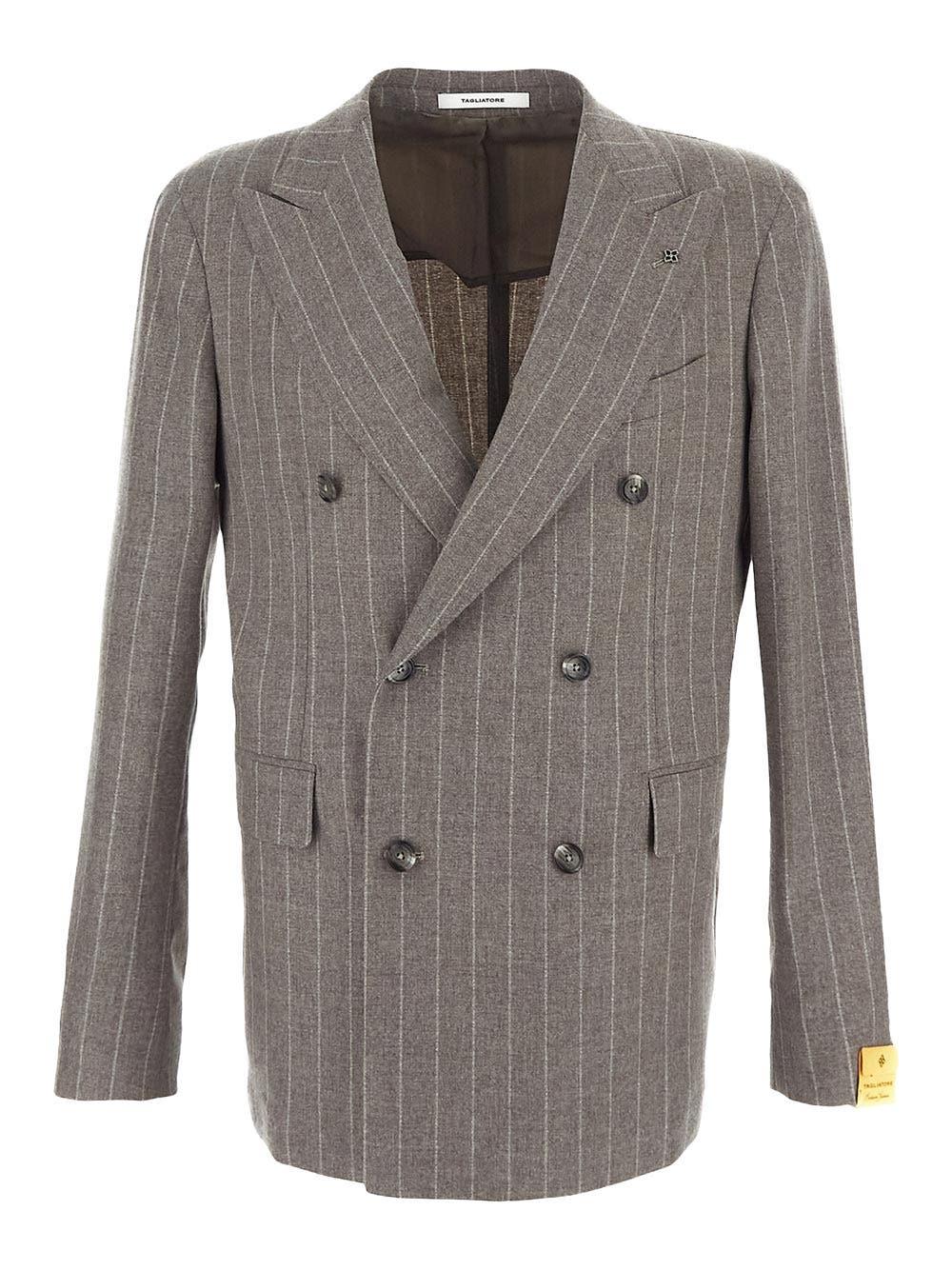 Oluxury Tagliatore Suit double-breasted