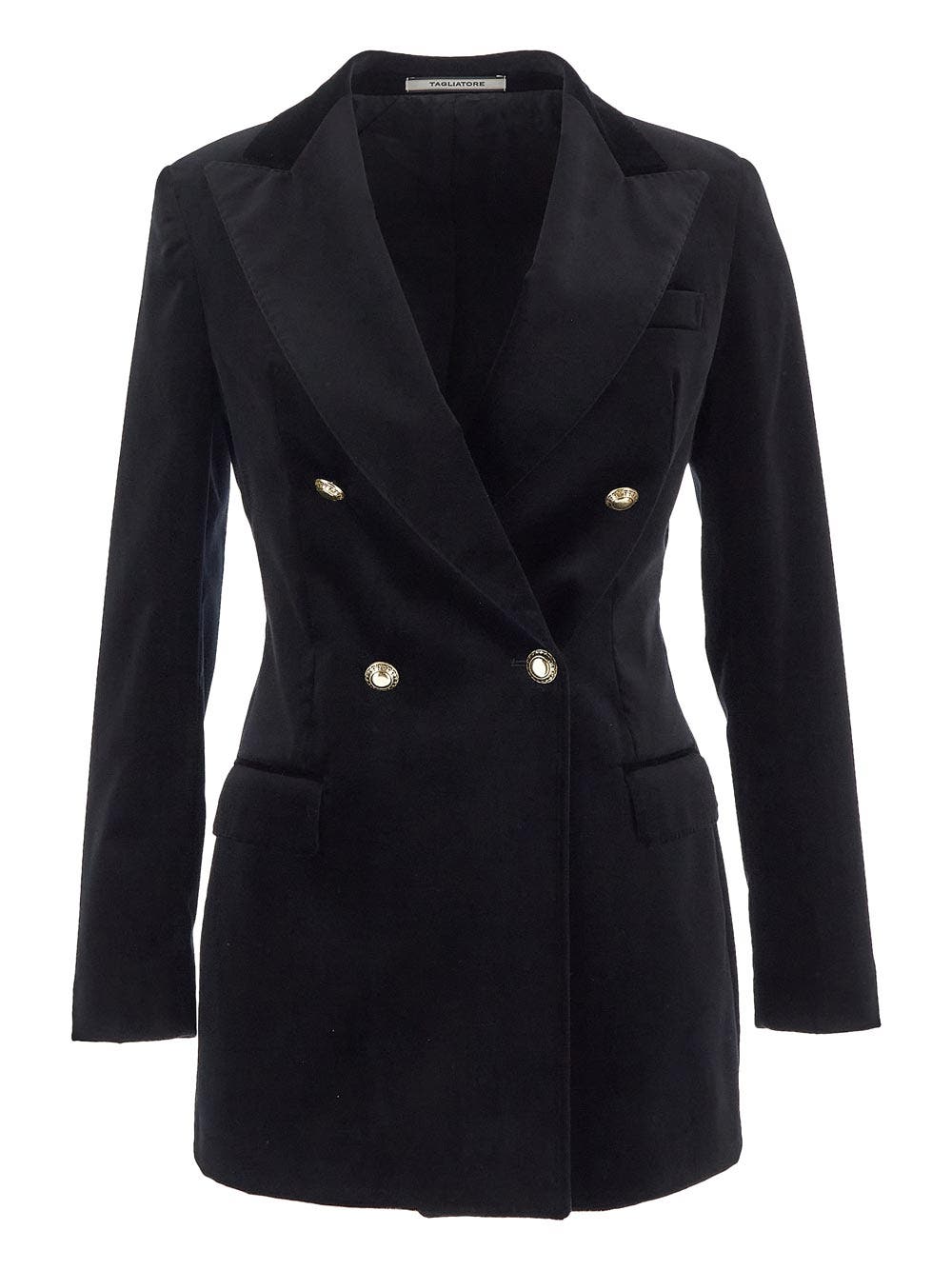 Oluxury Tagliatore Velvet jacket