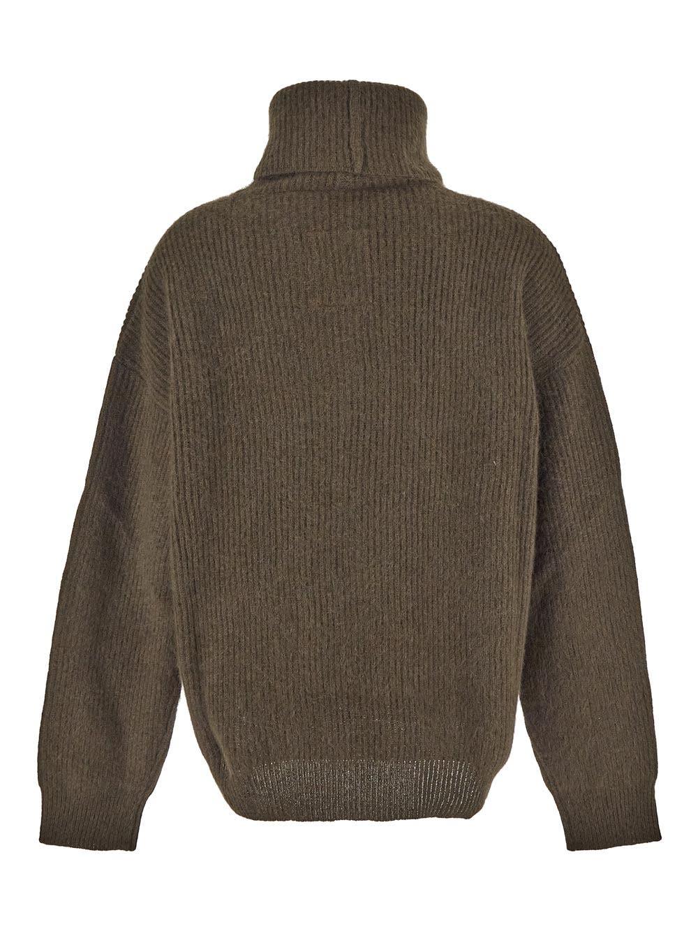 Oluxury Uma Wang High Neck Top