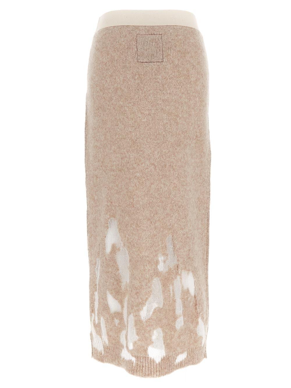 Oluxury Uma Wang Knitted Skirt