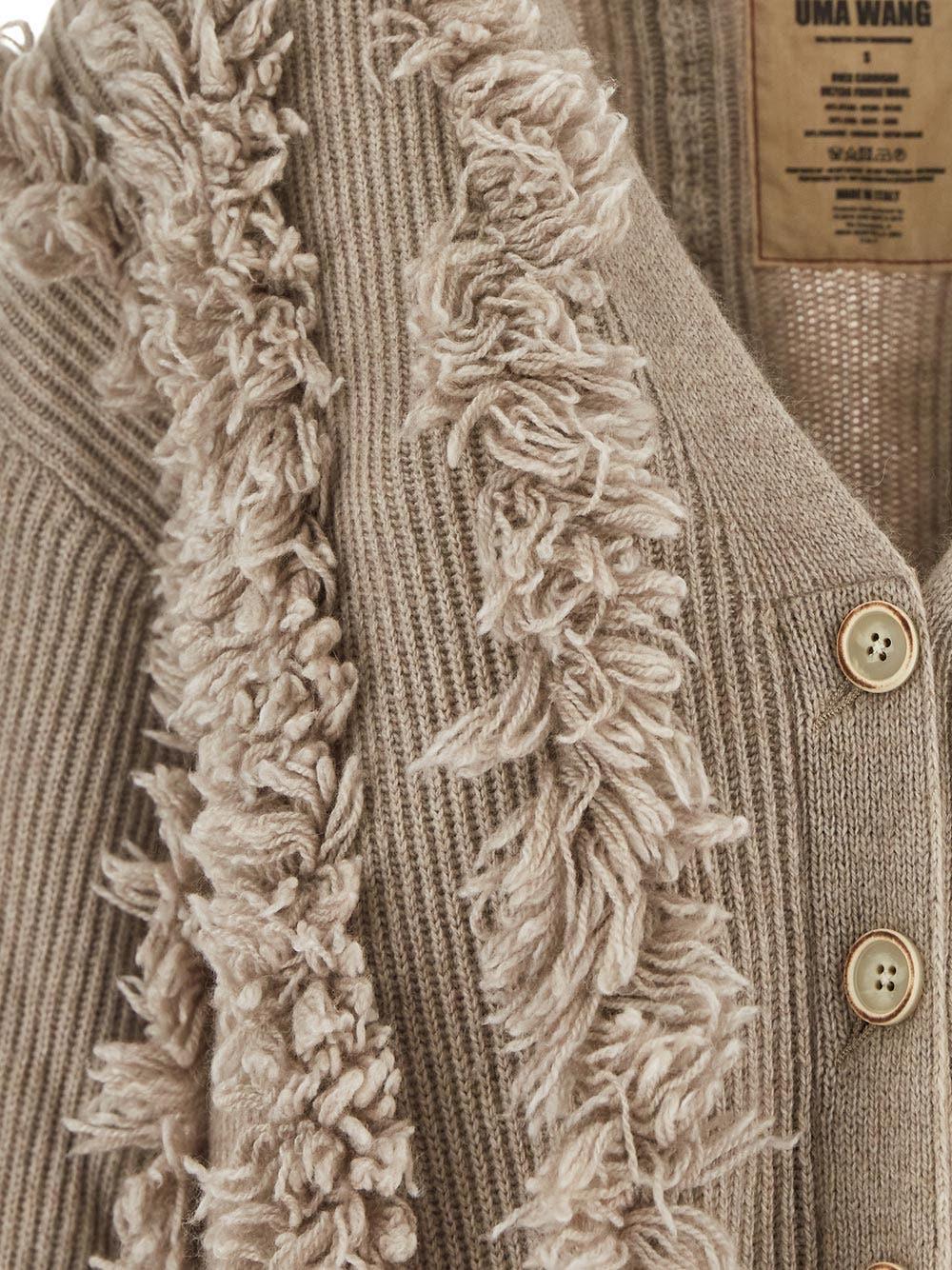 Oluxury Uma Wang Over Cardigan