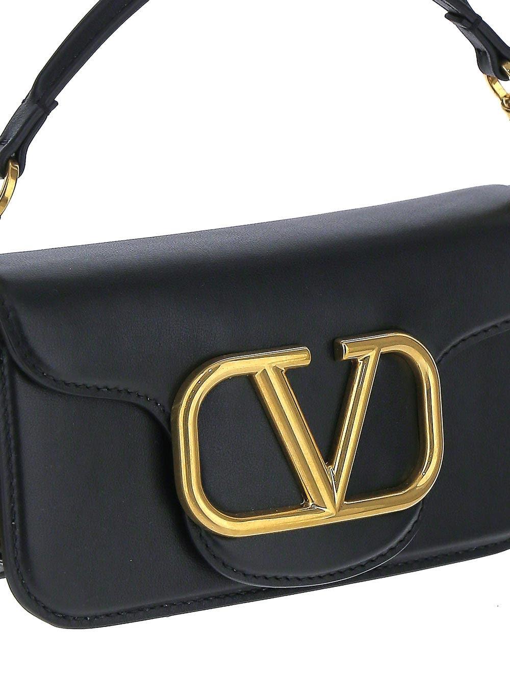 Oluxury Valentino Garavani Black Logo Bag
