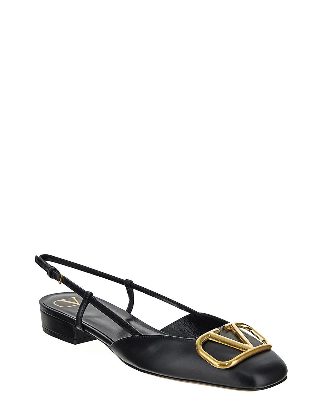 Oluxury Valentino Garavani Logo Ballerina