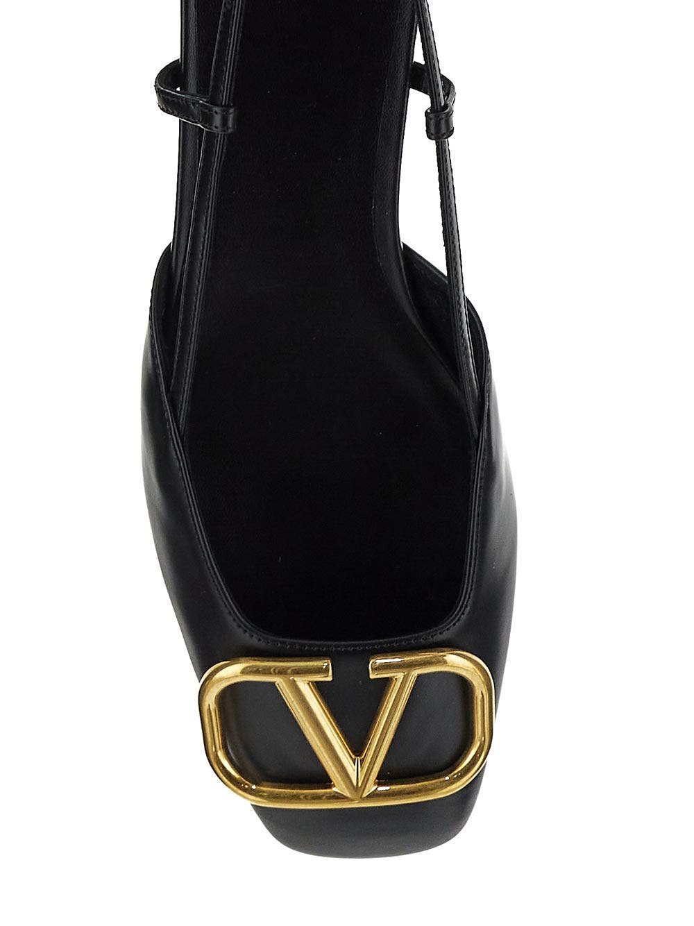 Oluxury Valentino Garavani Logo Ballerina