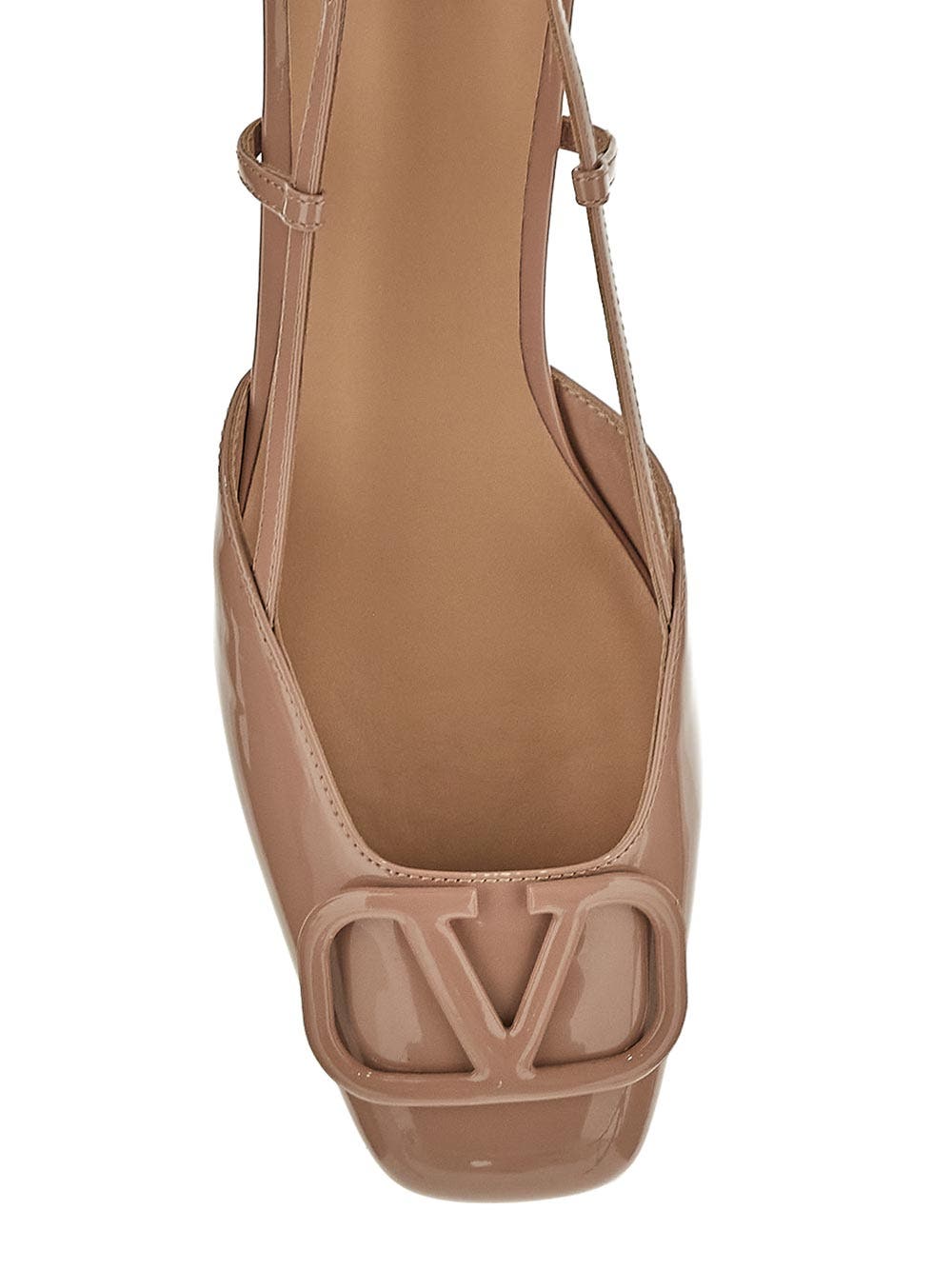 Oluxury Valentino Garavani Logo Ballerina