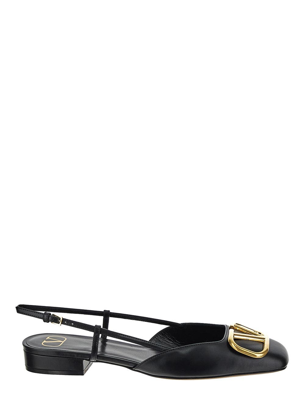 Oluxury Valentino Garavani Logo Ballerina