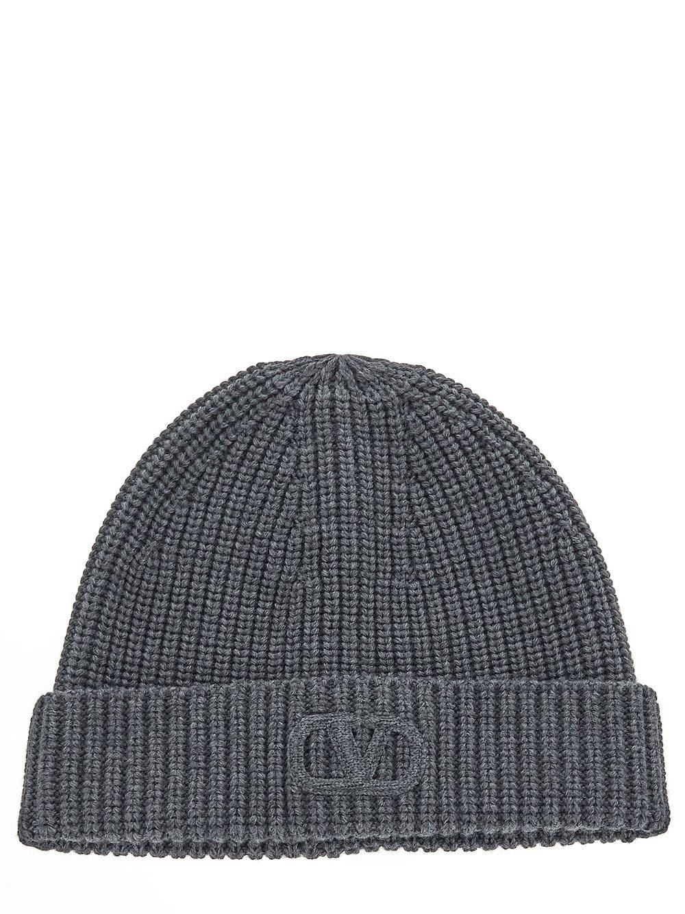 Oluxury Valentino Garavani Logo Beanie