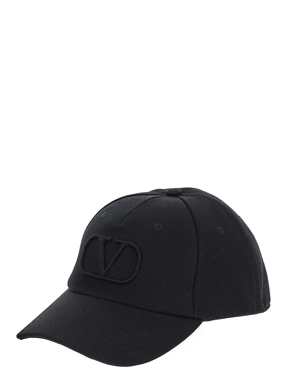 Oluxury Valentino Garavani Logo Cap