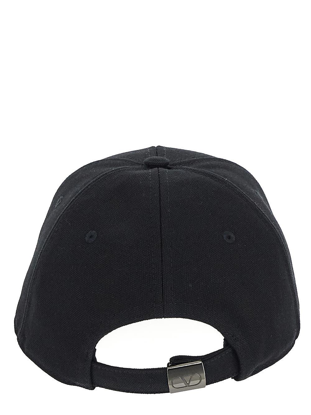 Oluxury Valentino Garavani Logo Cap