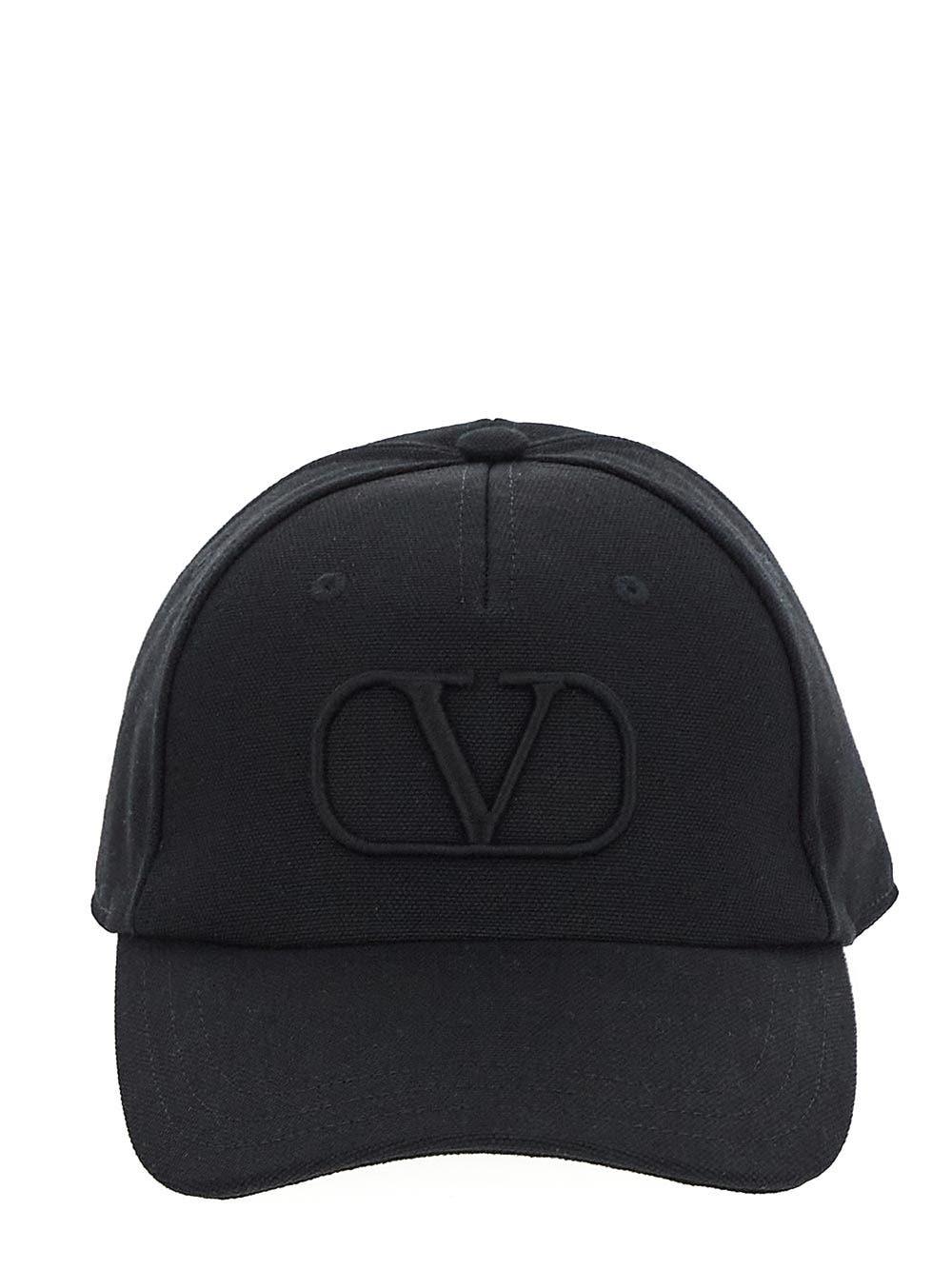 Oluxury Valentino Garavani Logo Cap