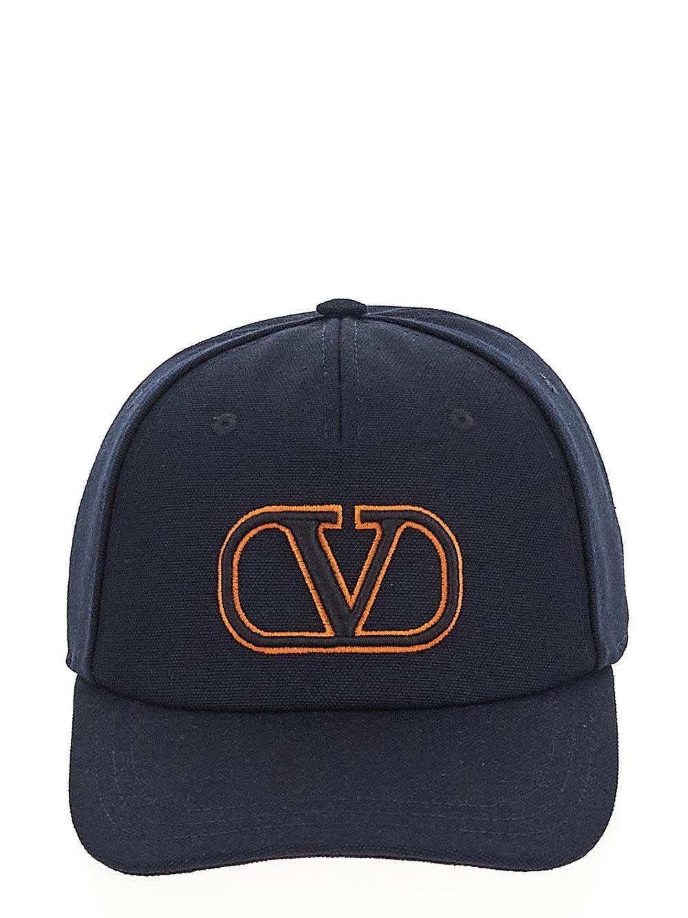 Oluxury Valentino Garavani Logo Cap