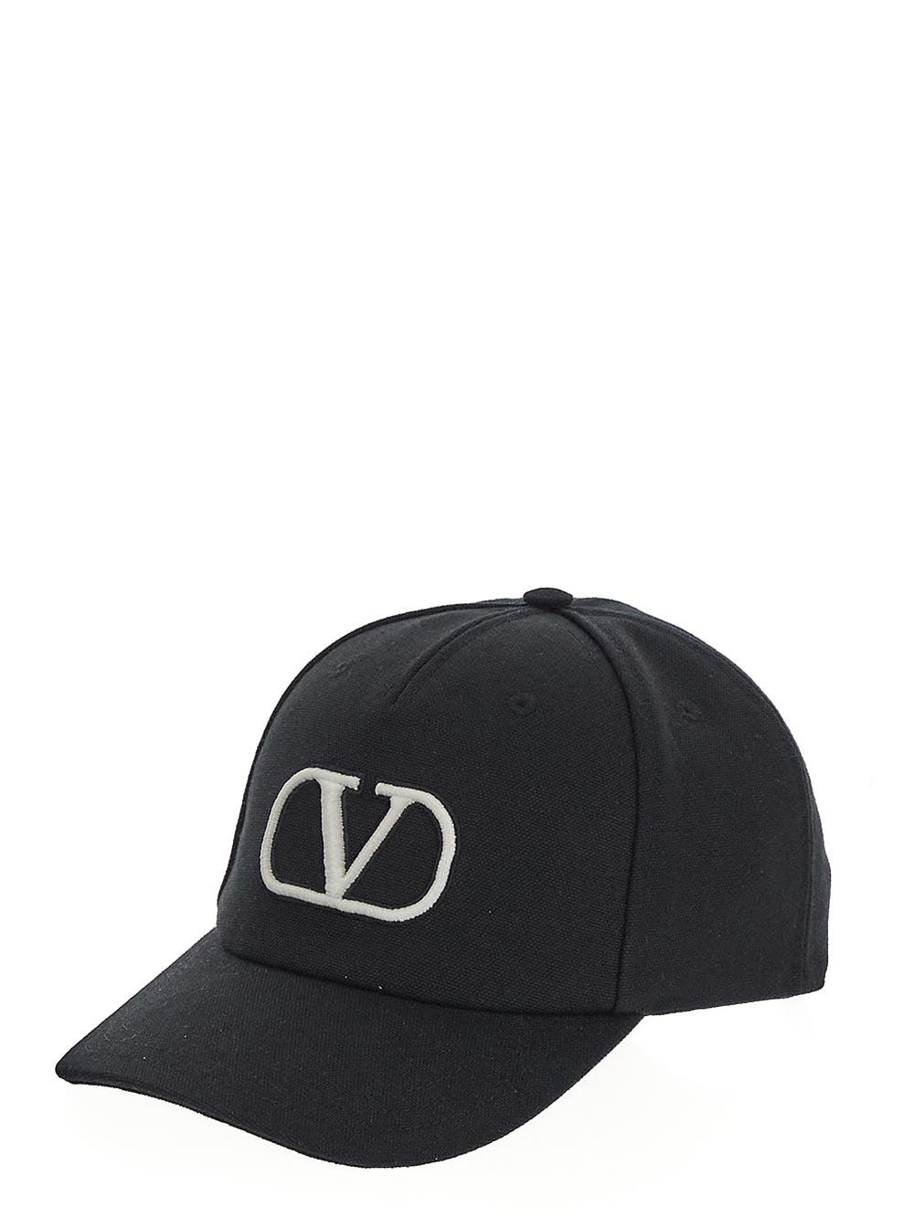 Oluxury Valentino Garavani Logo Cap