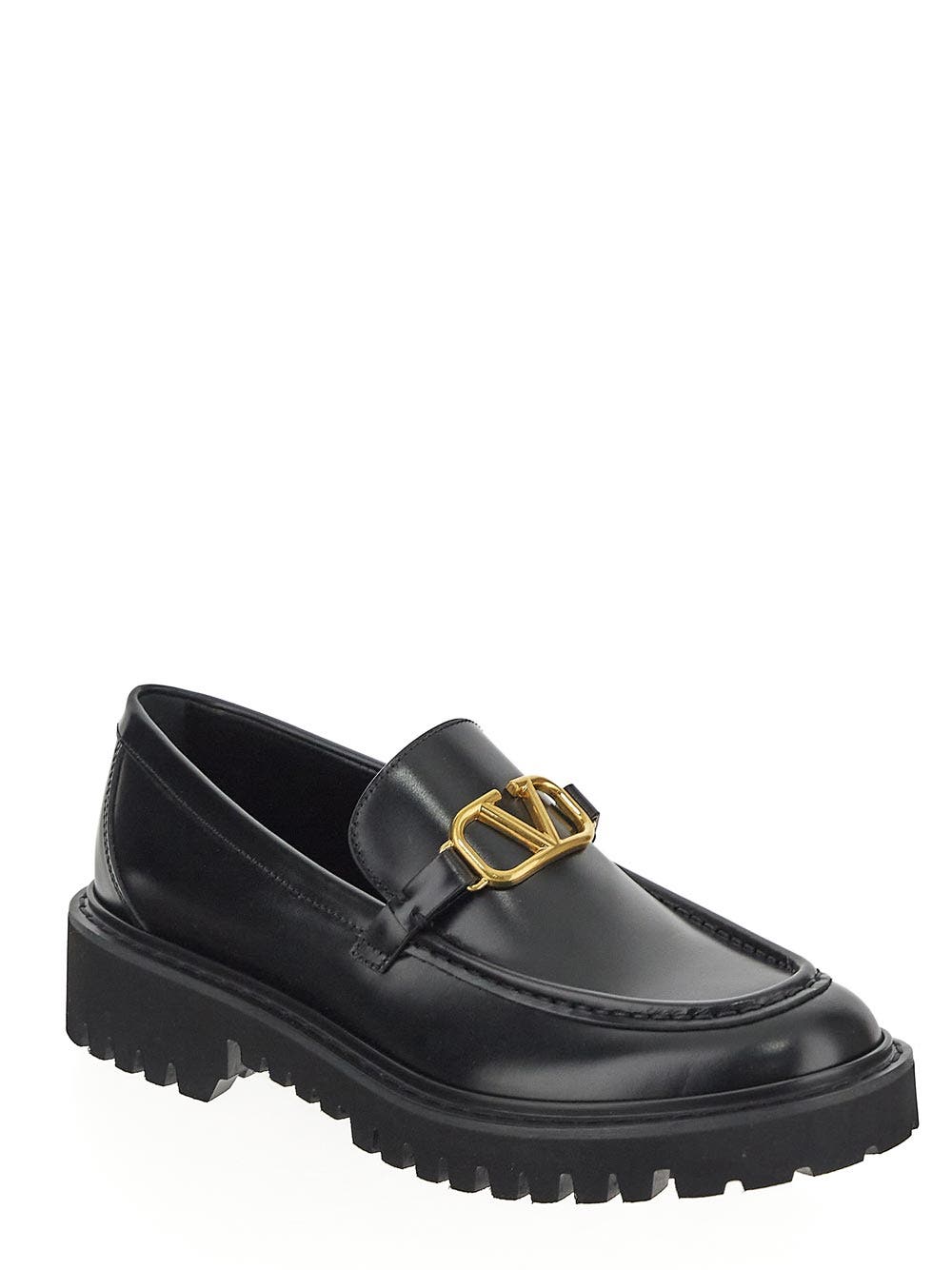 Oluxury Valentino Garavani Logo Loafer