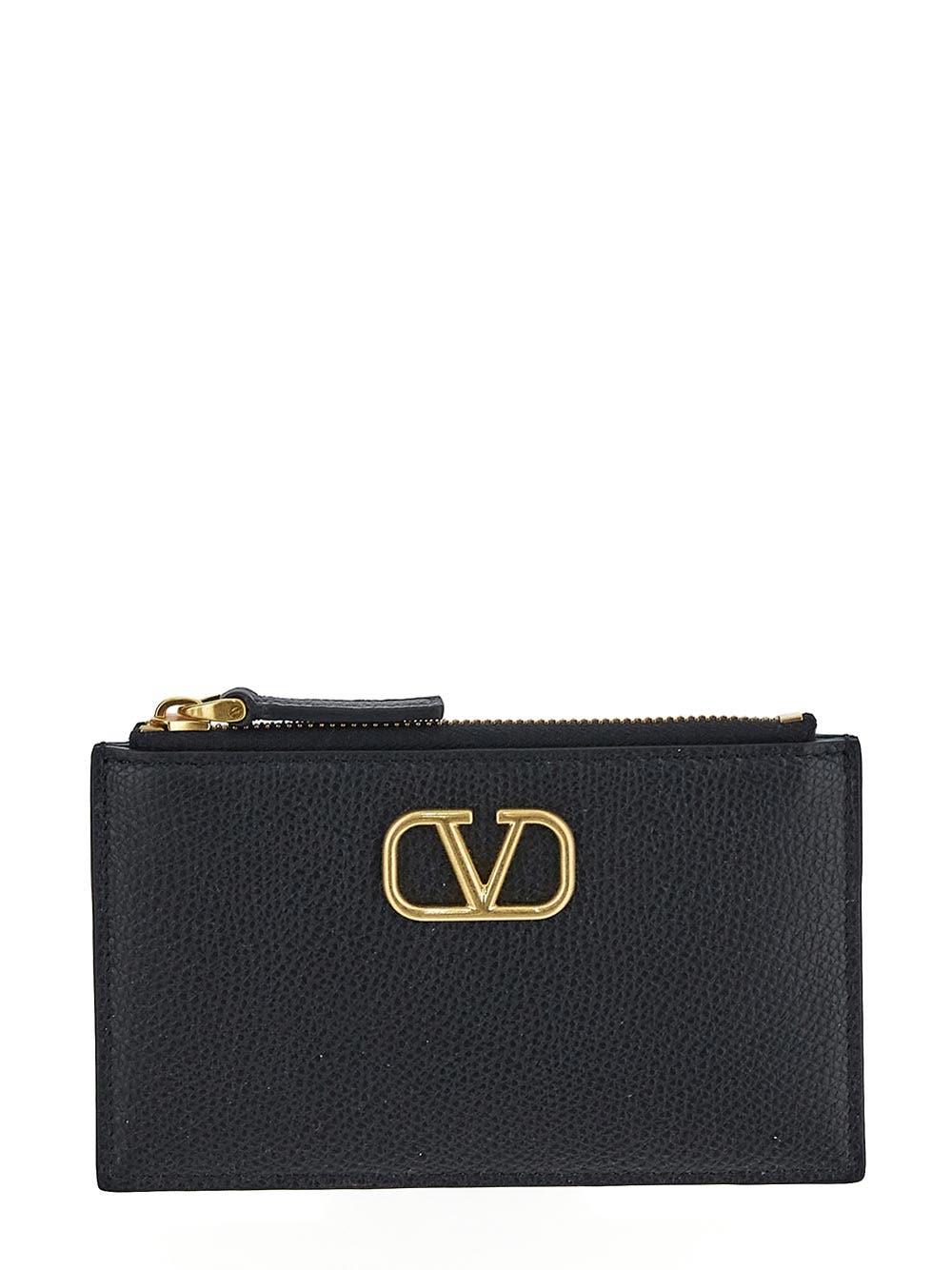 Oluxury Valentino Garavani Logo Wallet