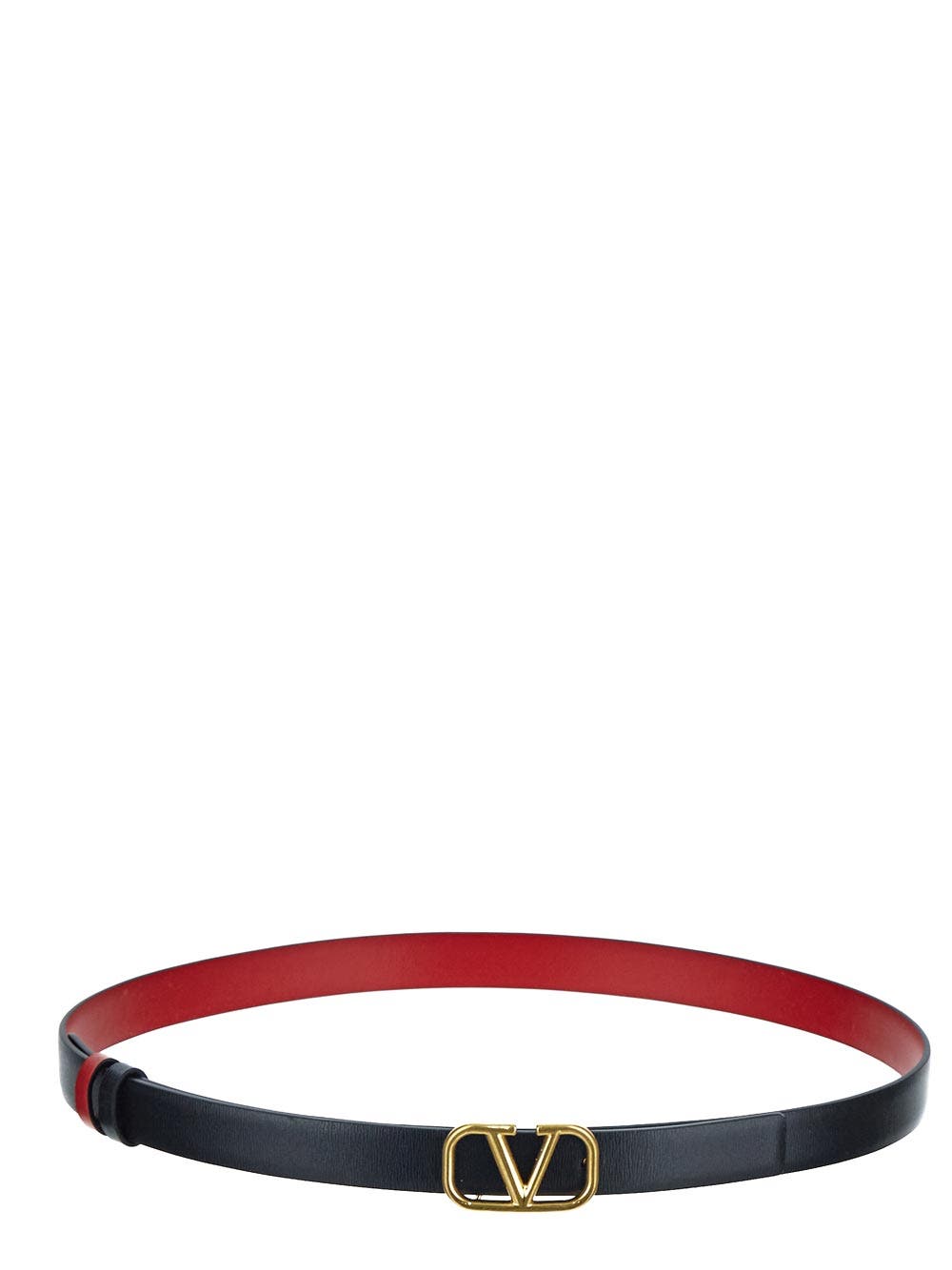 Oluxury Valentino Garavani Reversible V Logo Belt