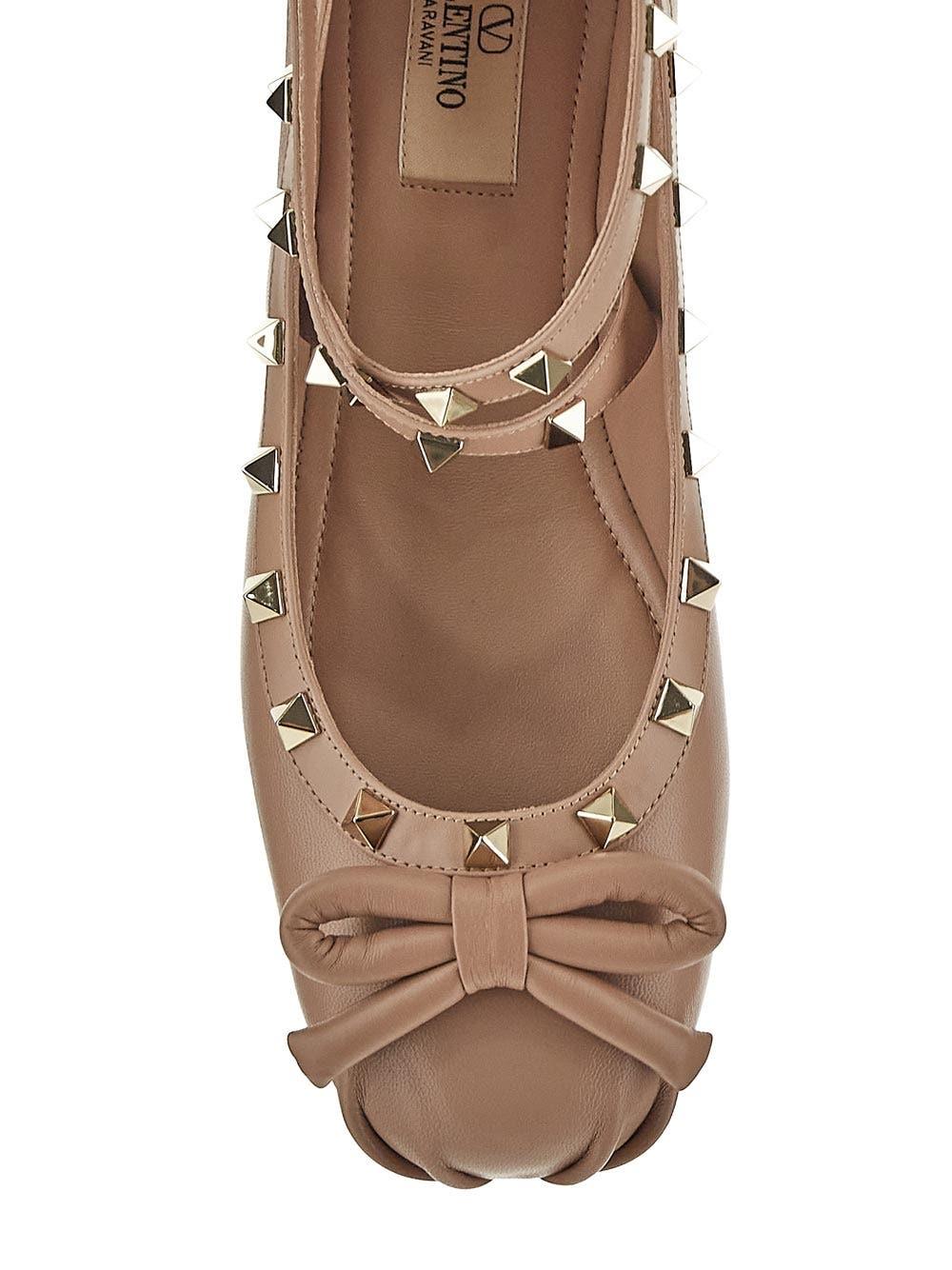 Oluxury Valentino Garavani Rockstud Ballerina