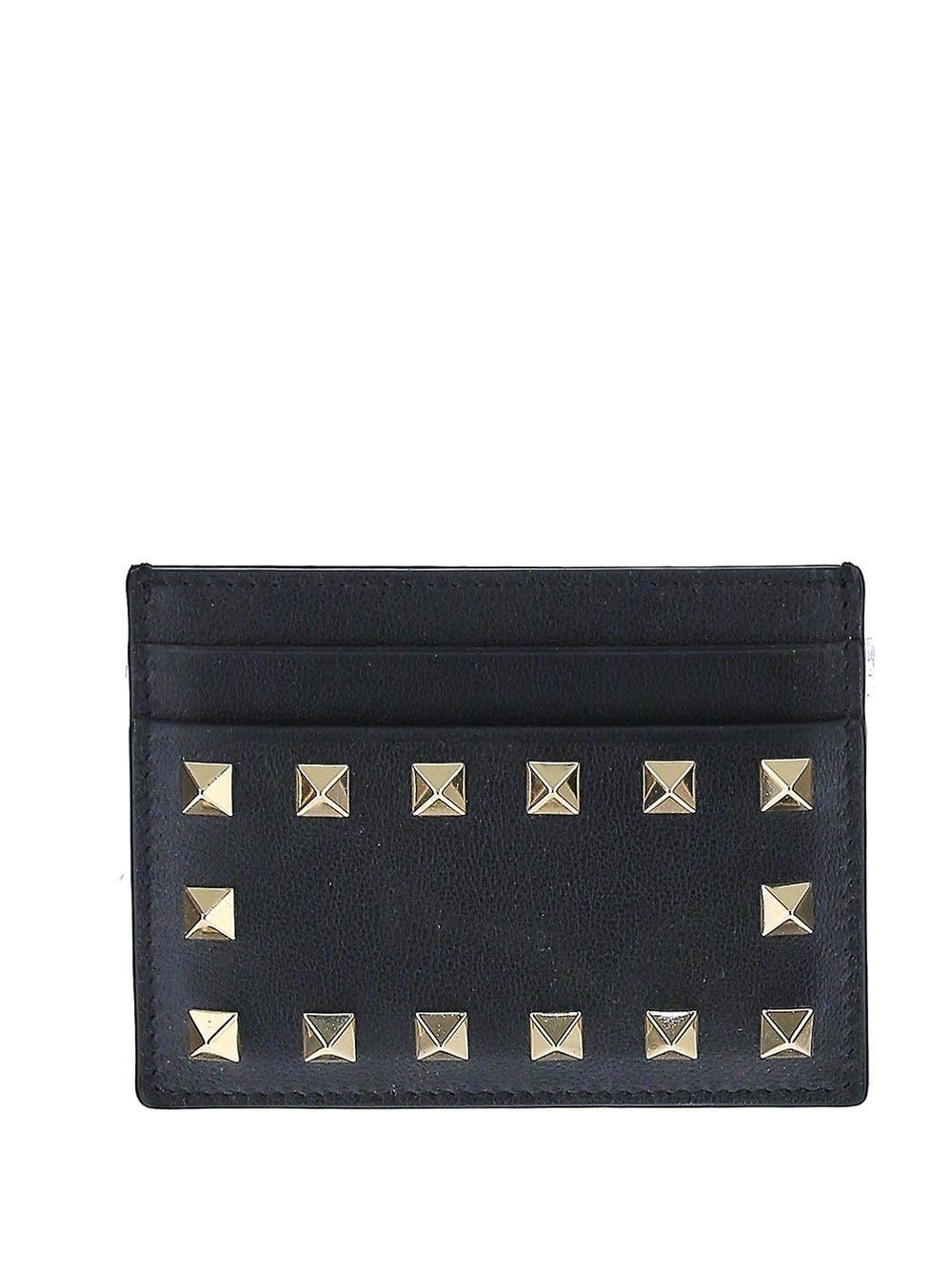 Oluxury Valentino Garavani Rockstud Cardholder