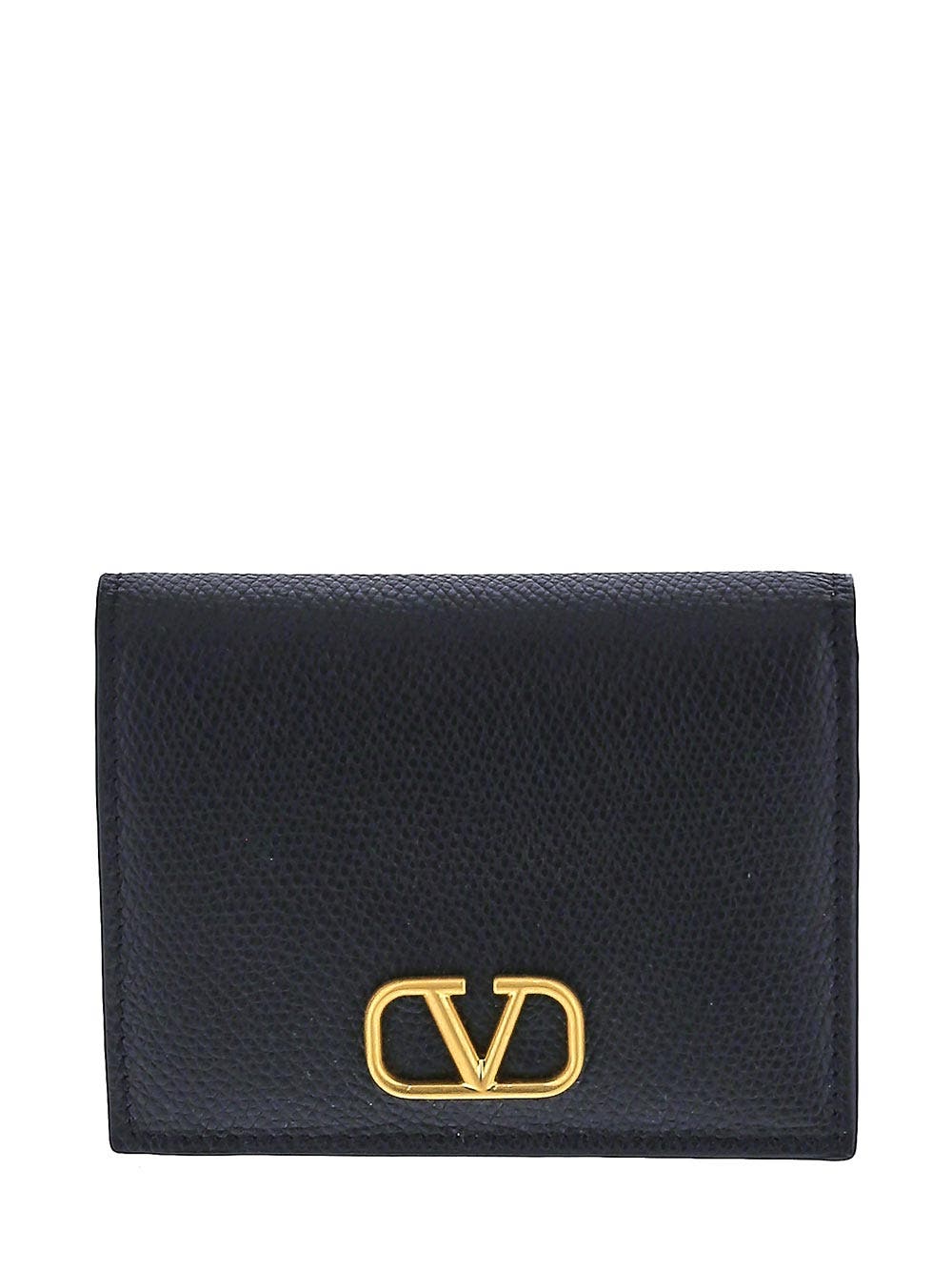 Oluxury Valentino Garavani V Logo Wallet