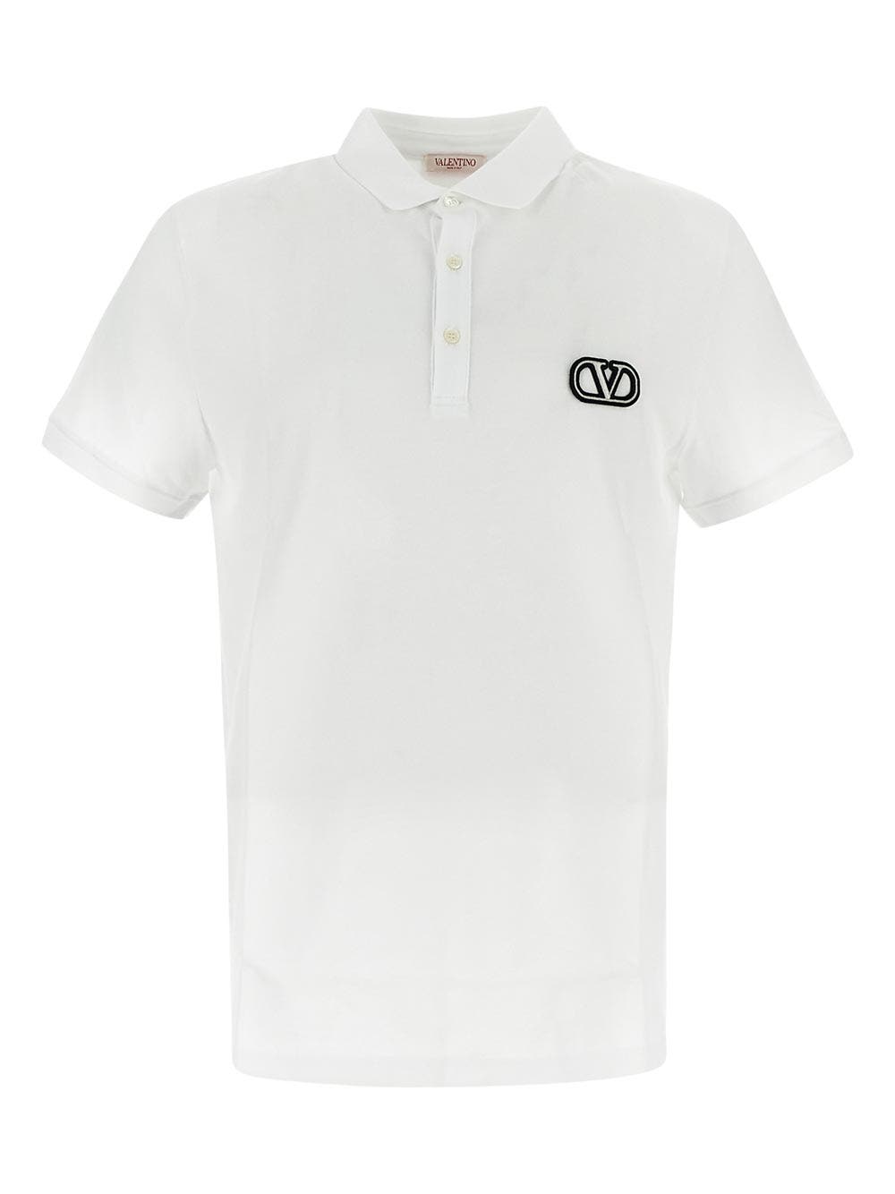 Oluxury Valentino Logoed Polo