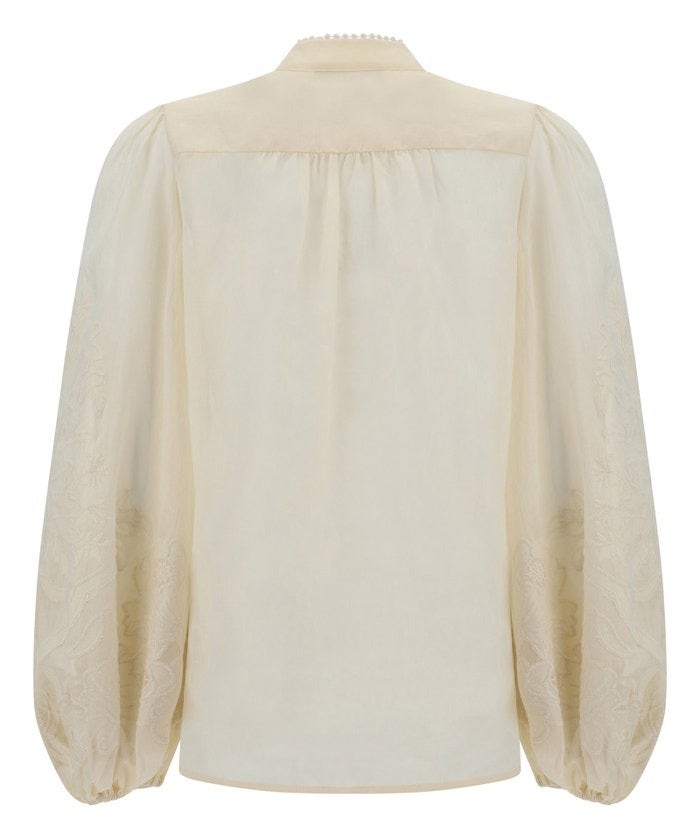 Oluxury Zimmermann Floral Shirt