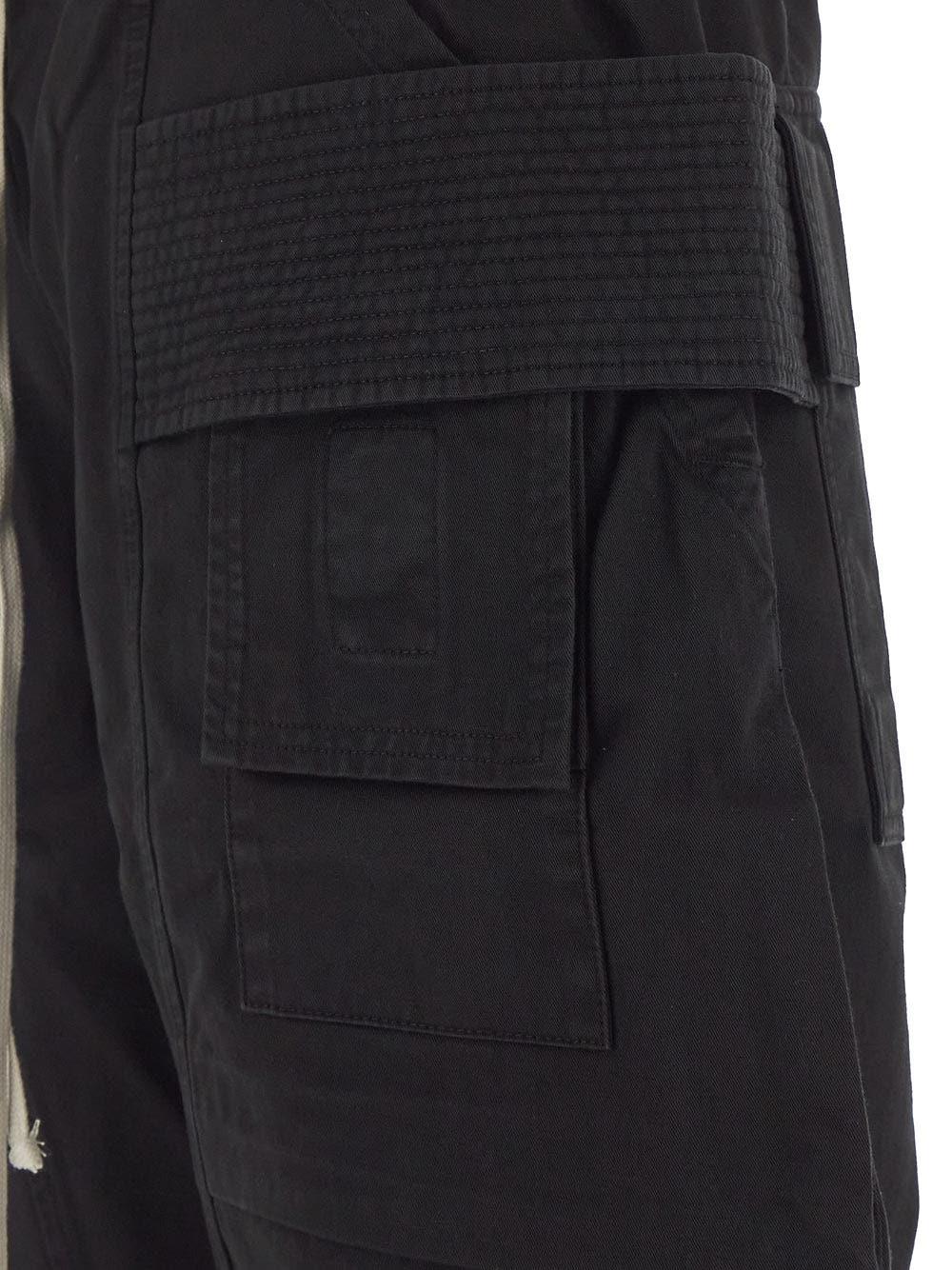 Oluxury Rick Owens Drkshdw Creatch Cargo Cropped Drawstring