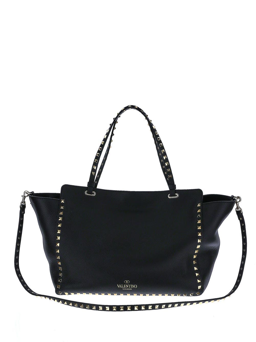 Oluxury Valentino Garavani Rockstud Medium Tote Bag