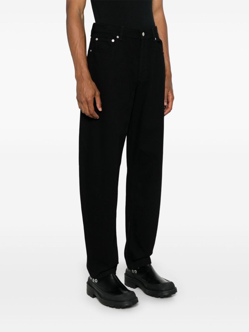 Alexander Mcqueen Barrel Leg Jeans