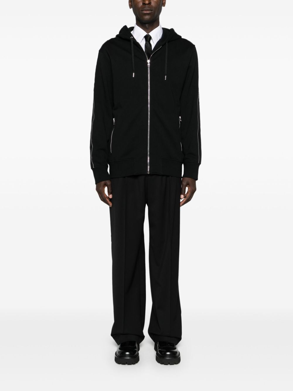 Alexander Mcqueen `Logo Tape` Hoodie