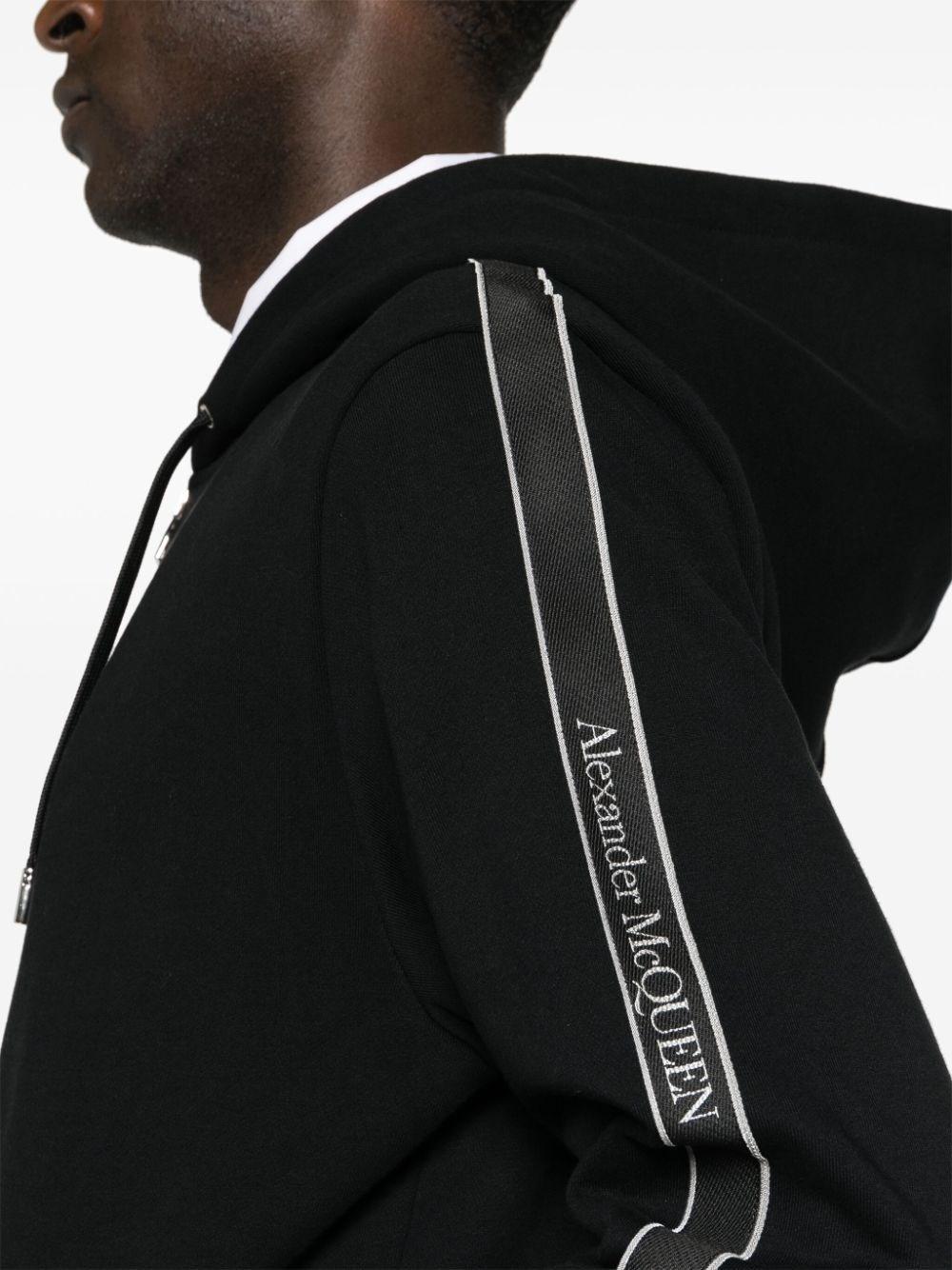 Alexander Mcqueen `Logo Tape` Hoodie