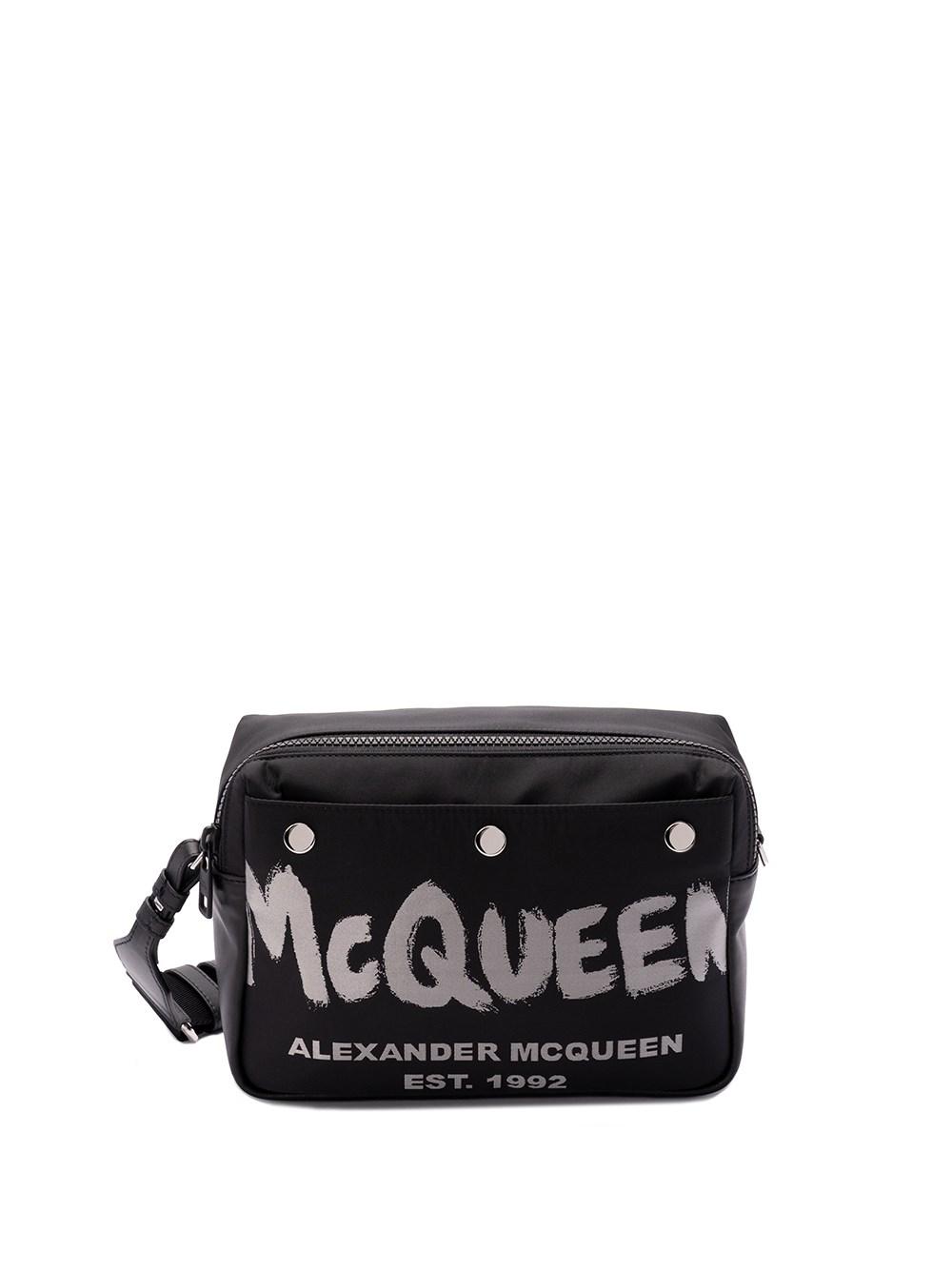 Alexander mcqueen `McQueen Graffiti` Camera Bag