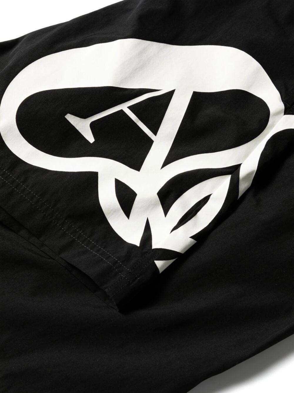 Alexander Mcqueen `Seal` Print Swim Shorts