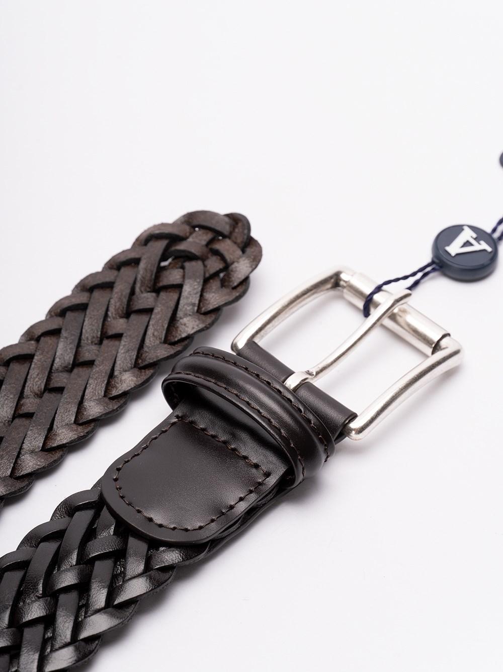 Anderson's Woven Leather Casual Belt