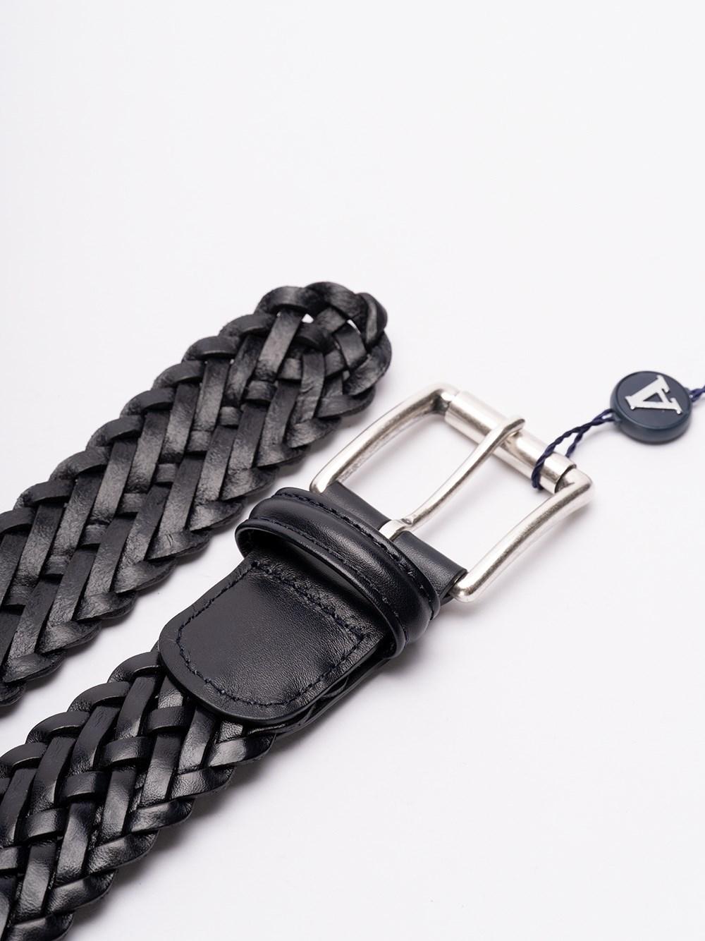 Anderson's Woven Leather Casual Belt