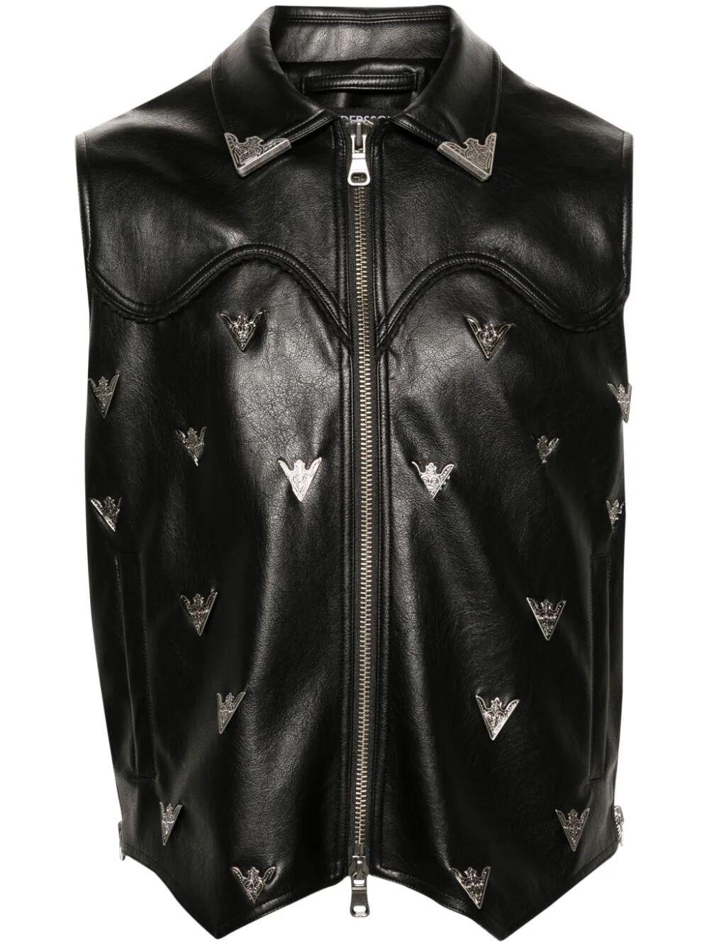 Andersson bell Faux-Leather Vest