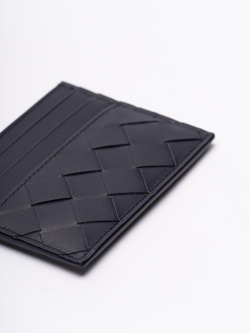 Bottega Veneta `Intrecciato` Credit Card Case