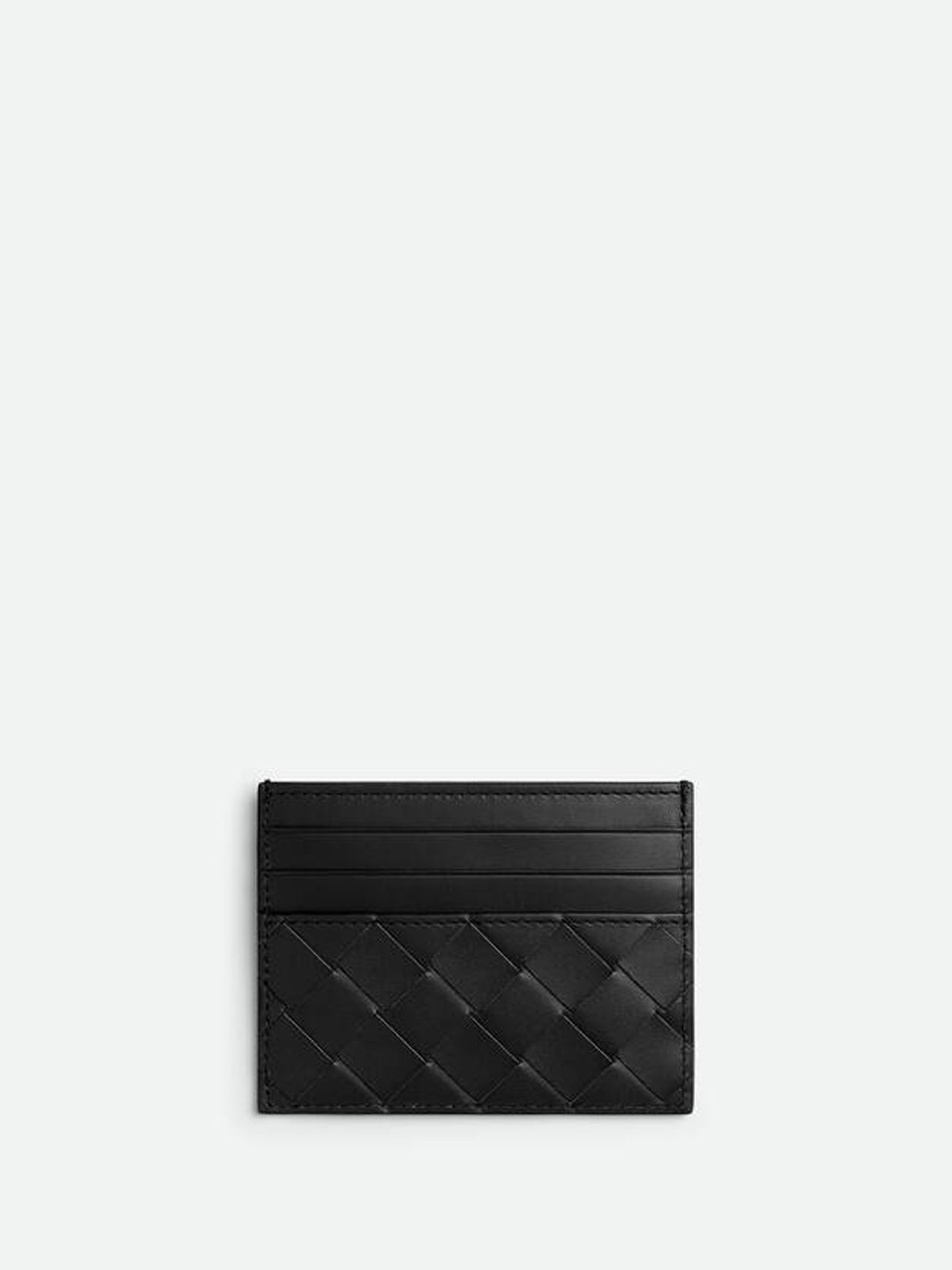 Bottega Veneta `Intrecciato` Credit Card Case