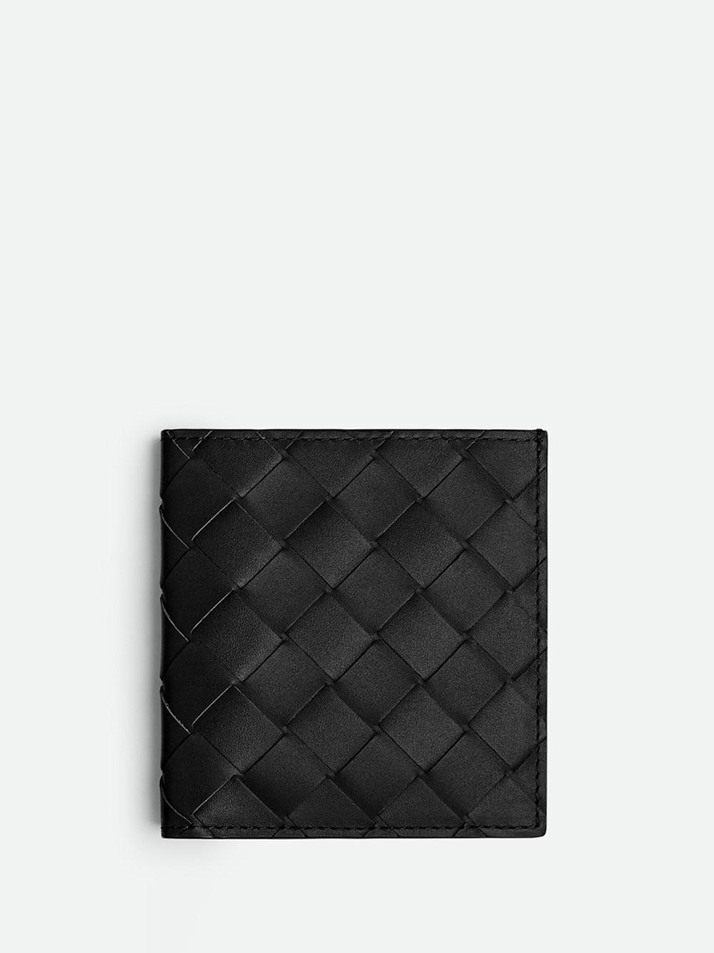 Bottega veneta `Intrecciato Slim Bi-Fold Wallet`