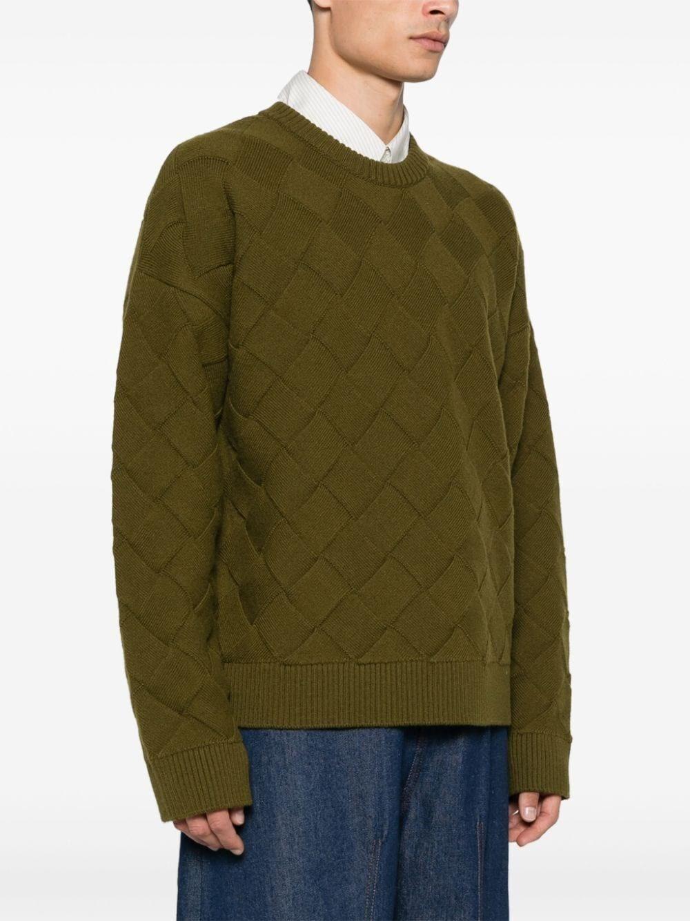Bottega Veneta `Intreccio Wool Jumper`
