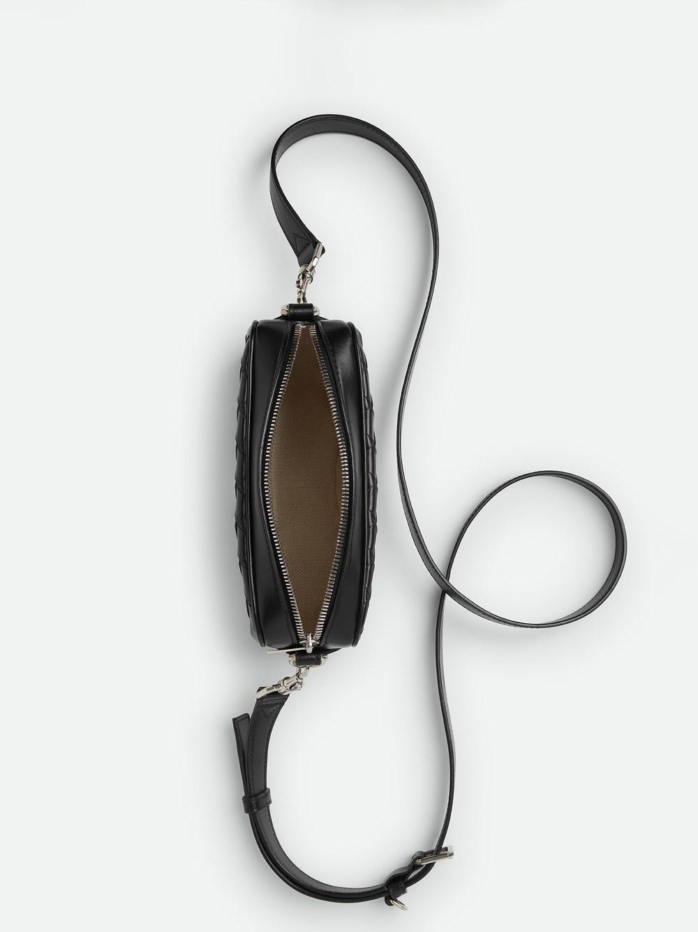 Bottega Veneta `Mini Intrecciato Camera Bag`