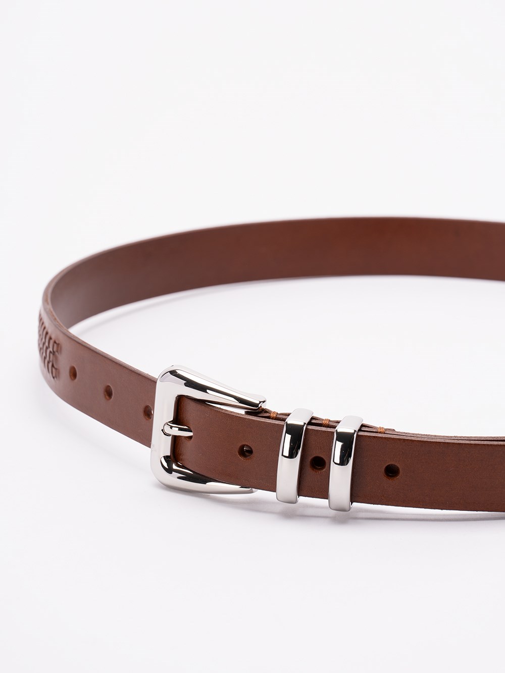 Brunello Cucinelli Belt With Braided Decoration