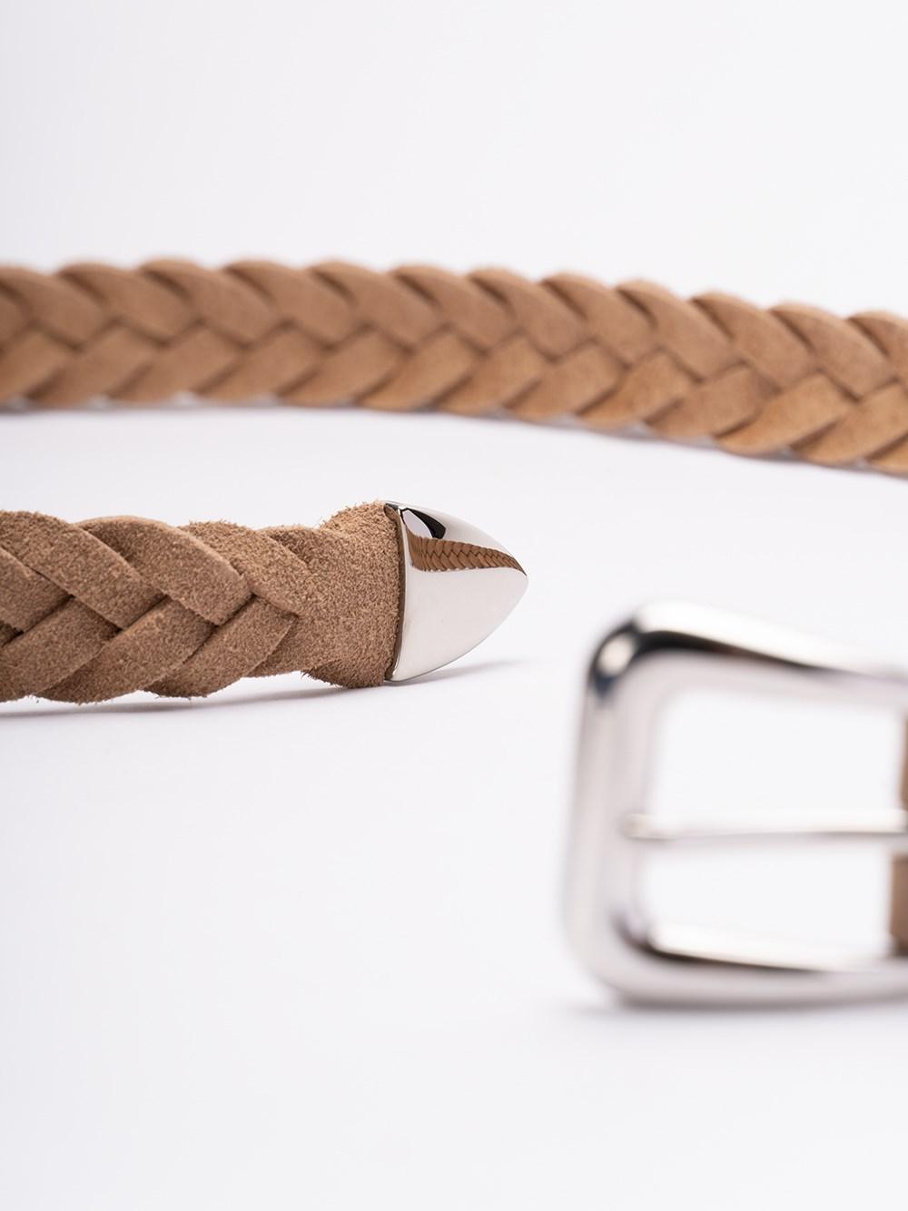 Brunello Cucinelli Braided Belt With Tip