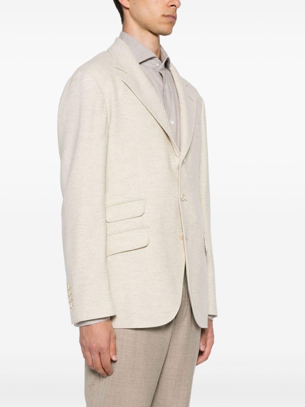Brunello Cucinelli Deconstructed `Cavallo` Blazer