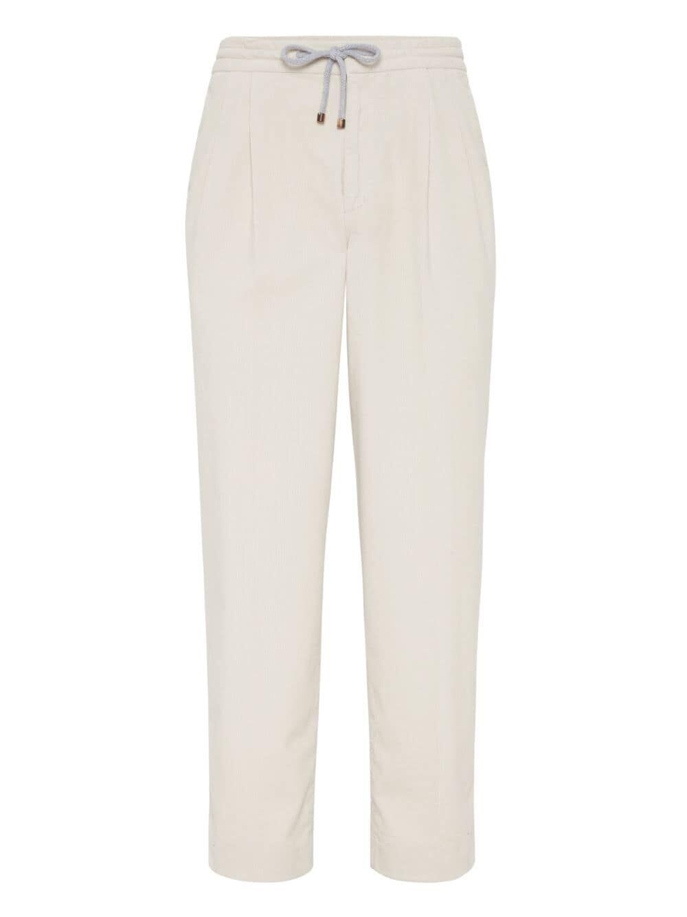 Brunello Cucinelli Garment-Dyed Leisure Fit Pants