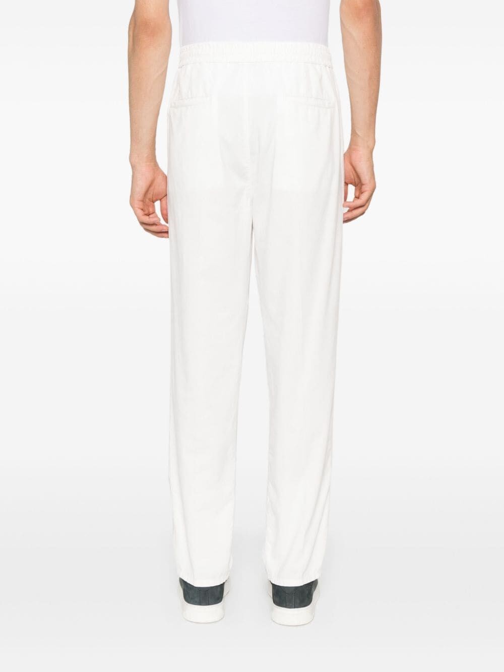 Brunello Cucinelli Garment-Dyed Leisure Fit Pants